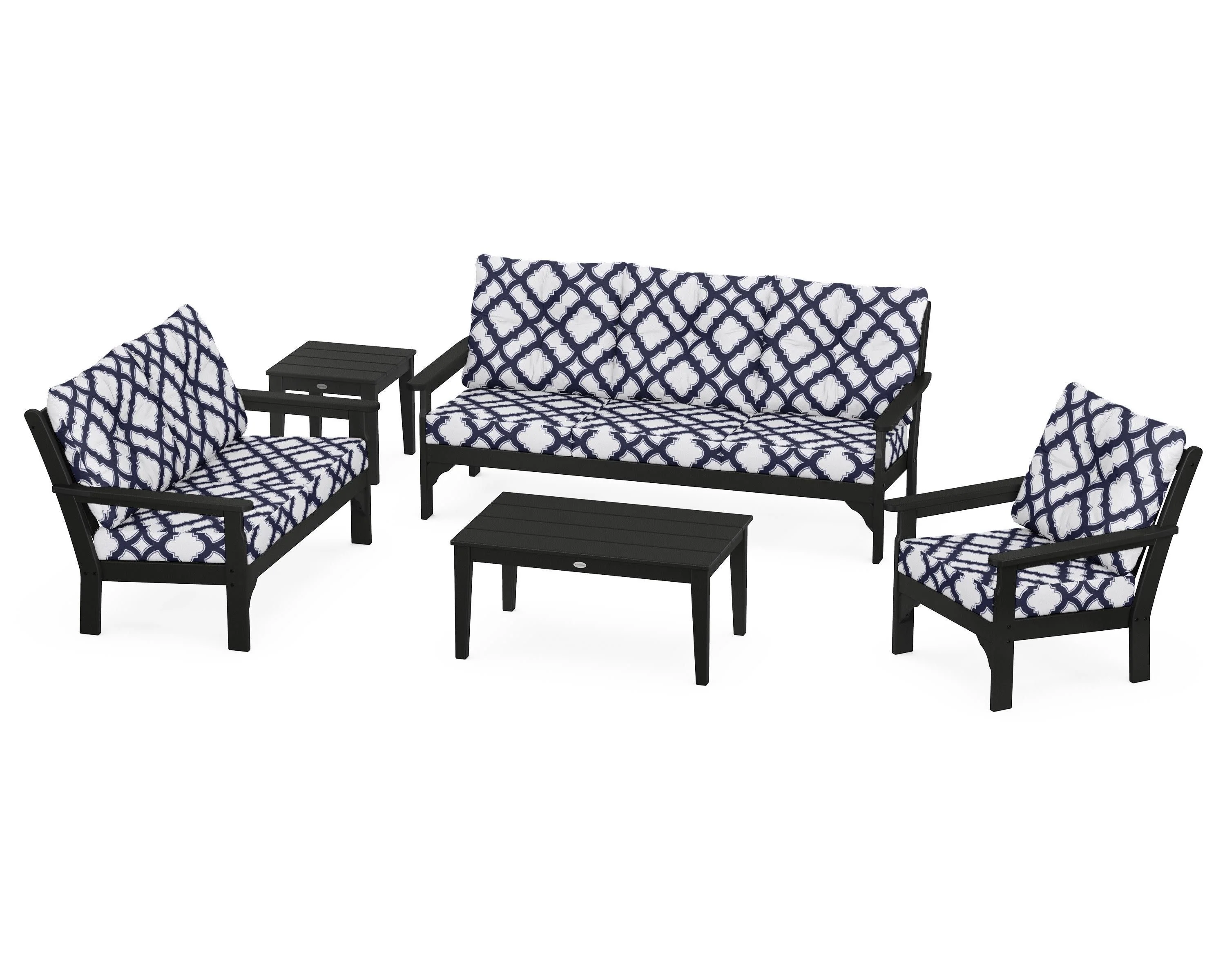 Vineyard 5 Piece Deep Seating Set - Image 187