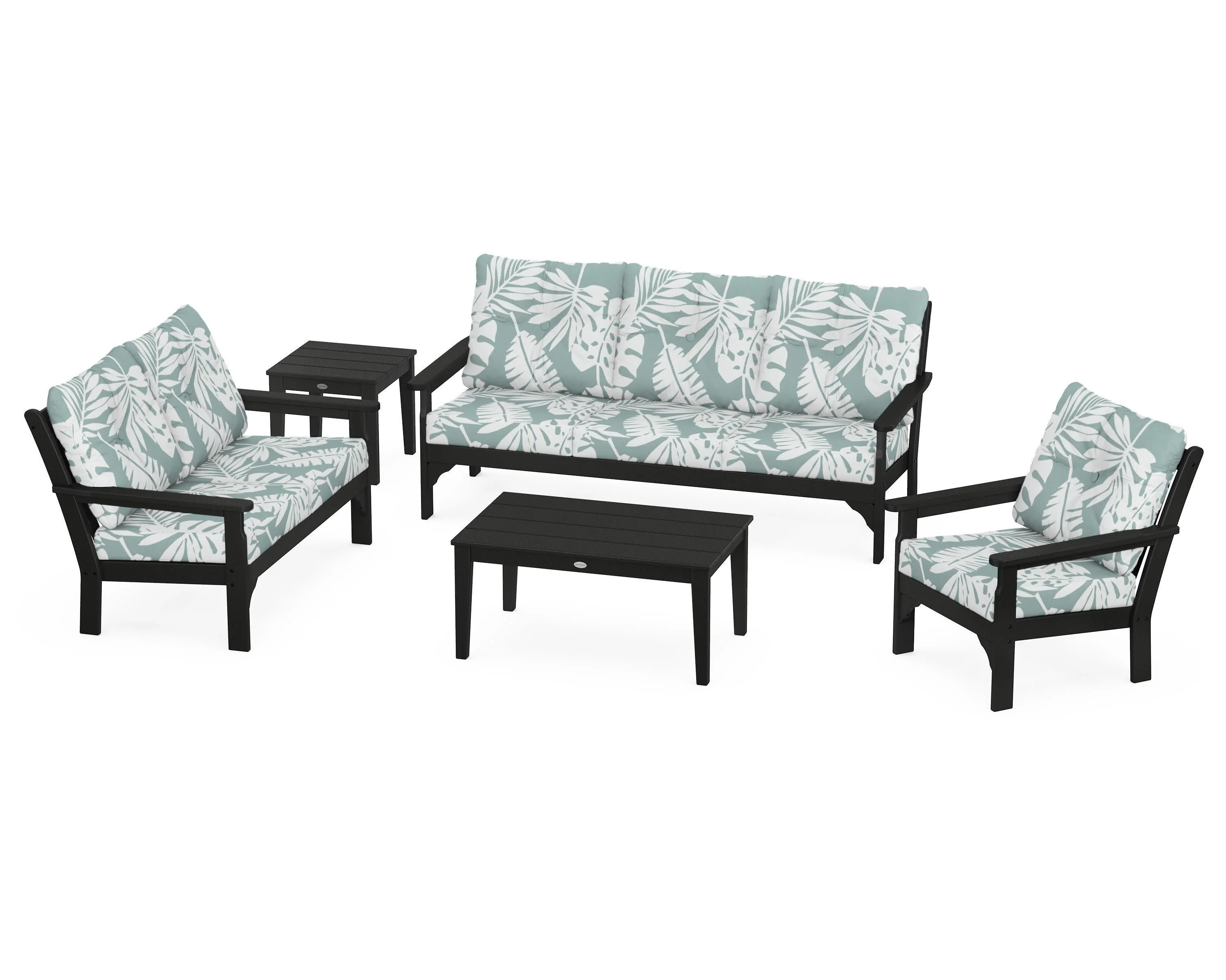 Vineyard 5 Piece Deep Seating Set - Image 198