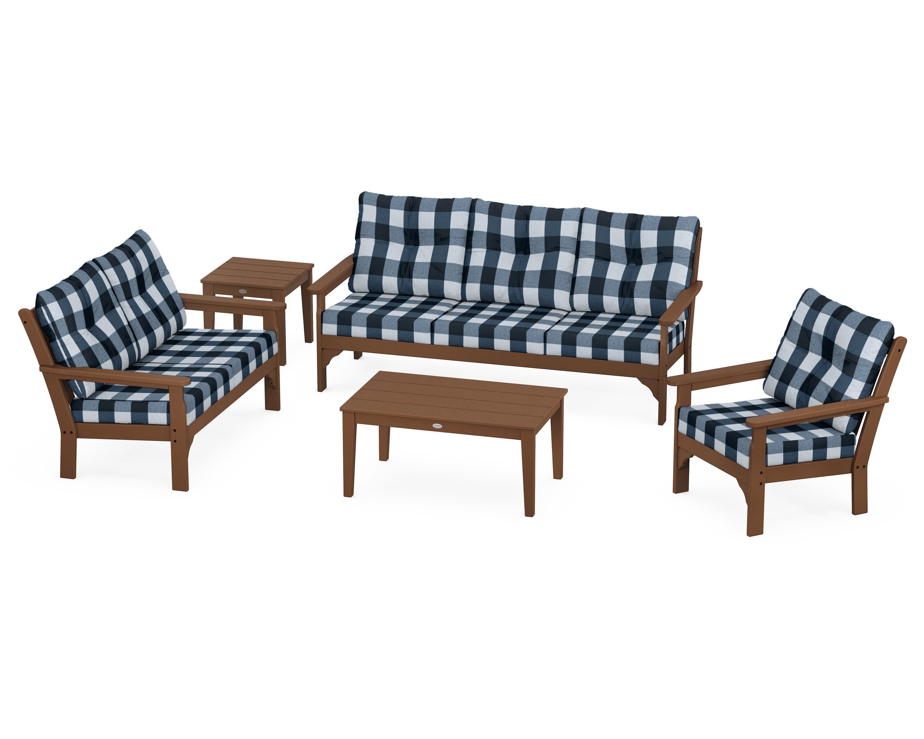 Vineyard 5 Piece Deep Seating Set - Image 201