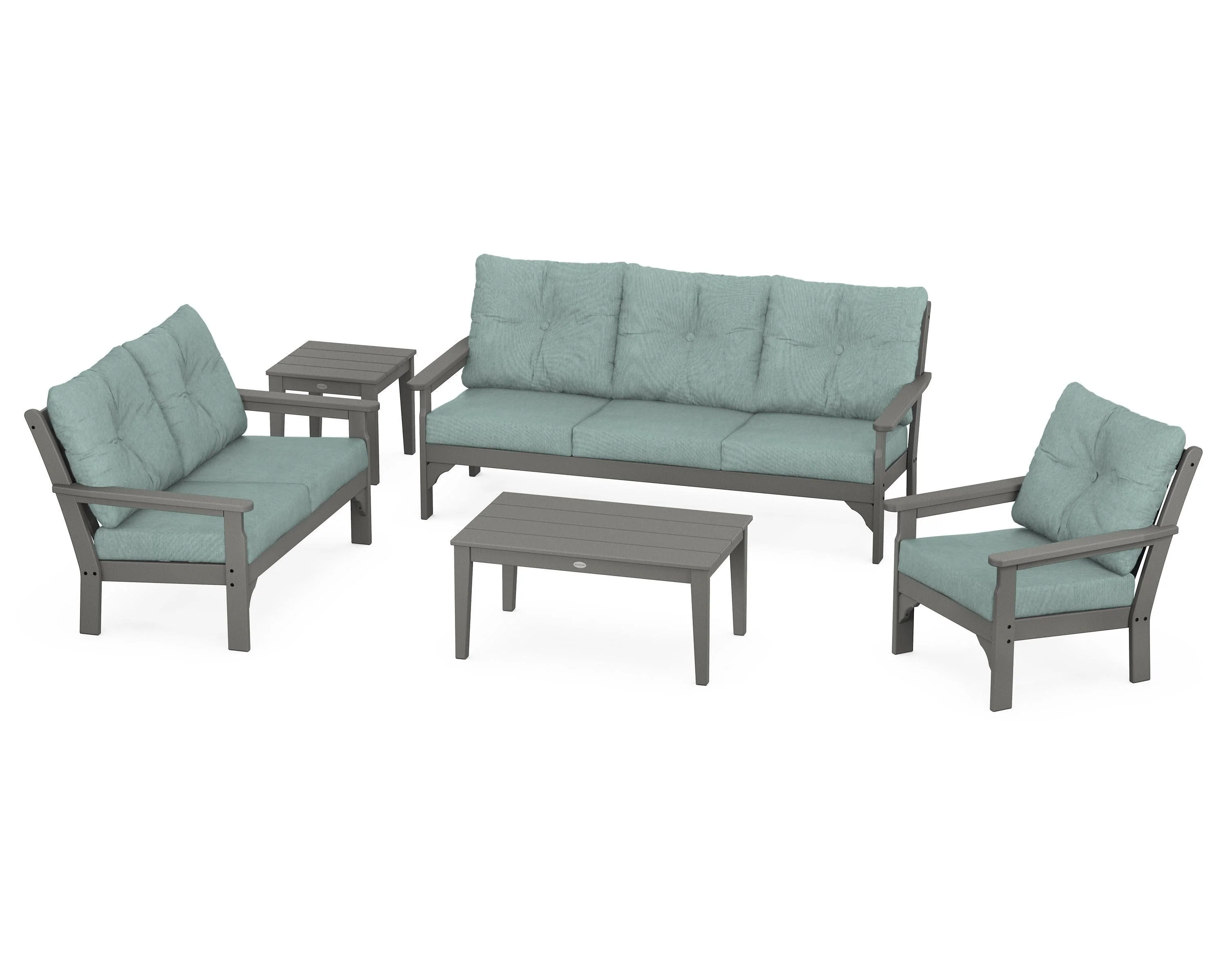Vineyard 5 Piece Deep Seating Set - Image 204