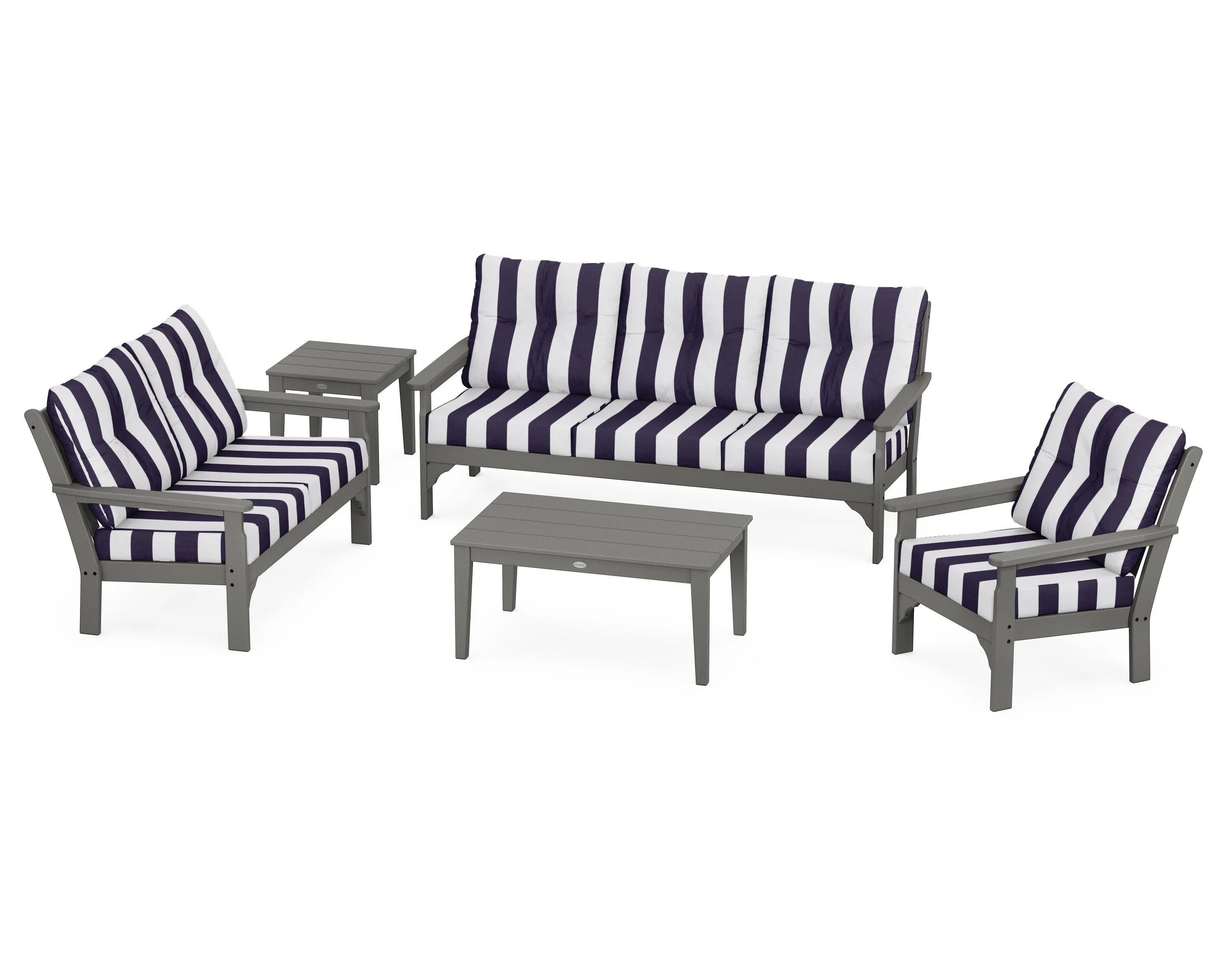 Vineyard 5 Piece Deep Seating Set - Image 206