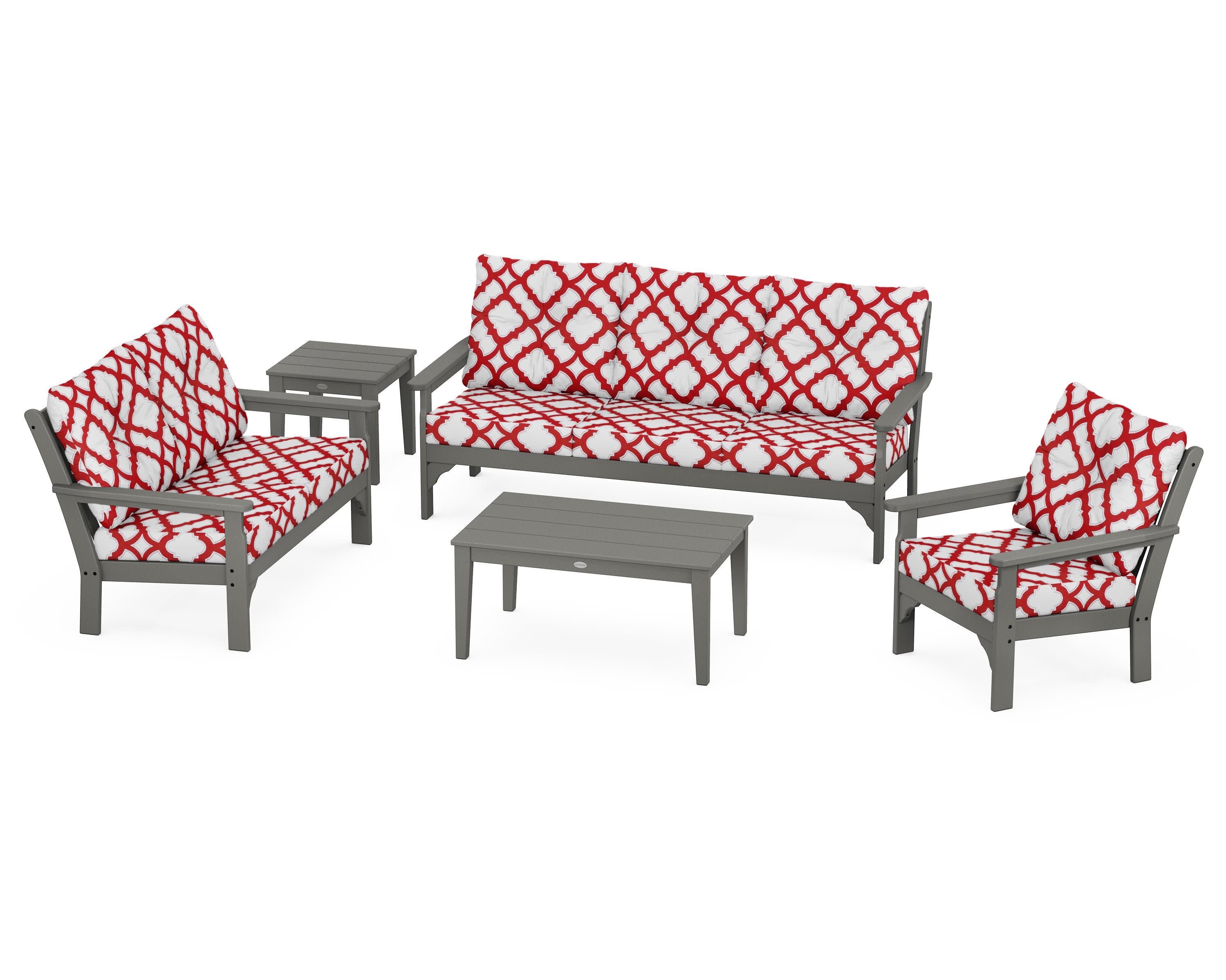 Vineyard 5 Piece Deep Seating Set - Image 208