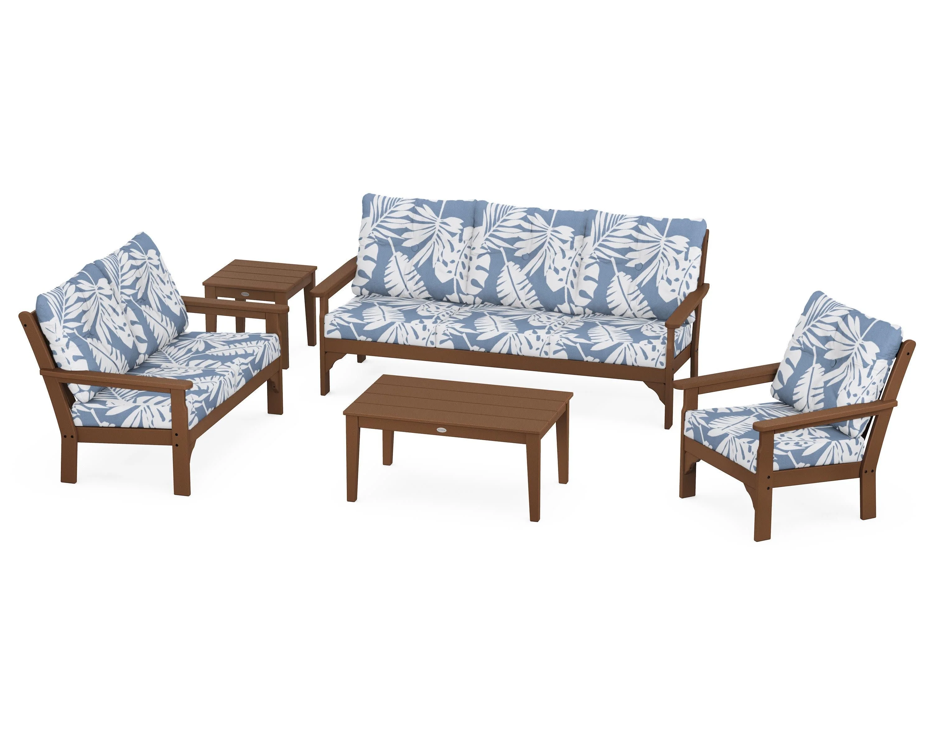 Vineyard 5 Piece Deep Seating Set - Image 21