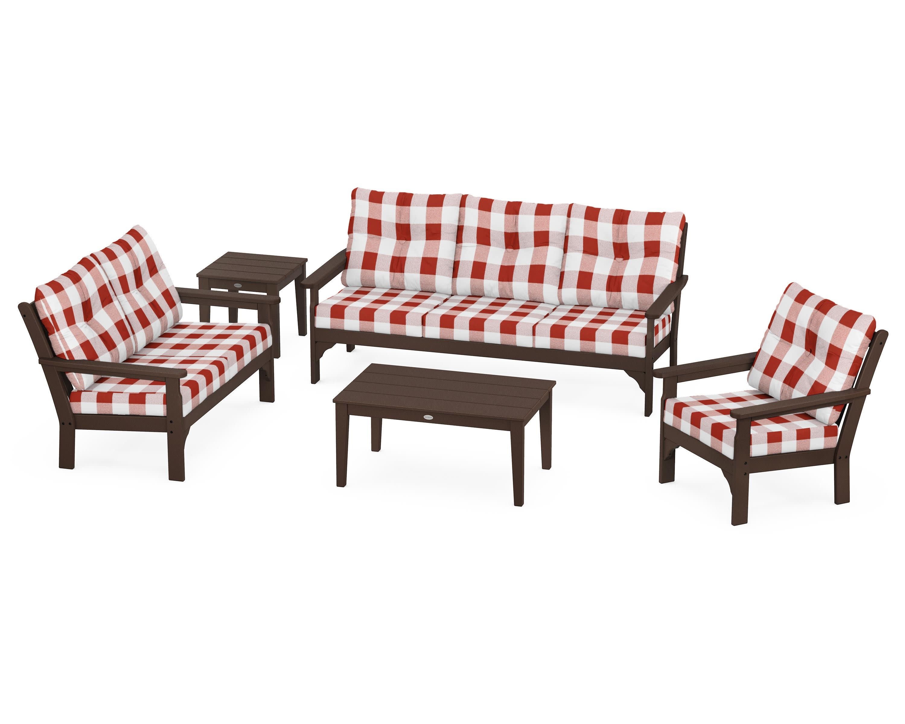 Vineyard 5 Piece Deep Seating Set - Image 210