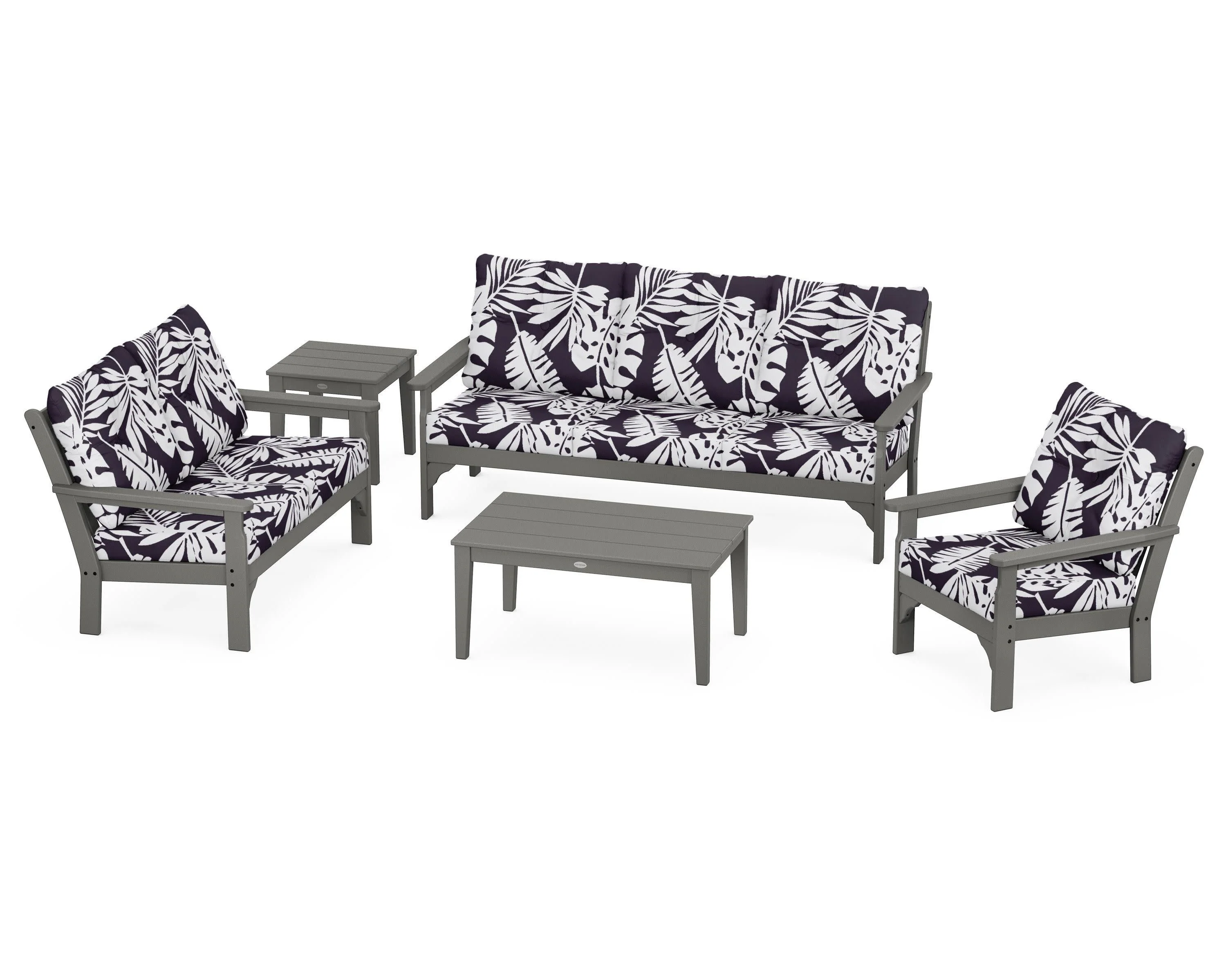 Vineyard 5 Piece Deep Seating Set - Image 24