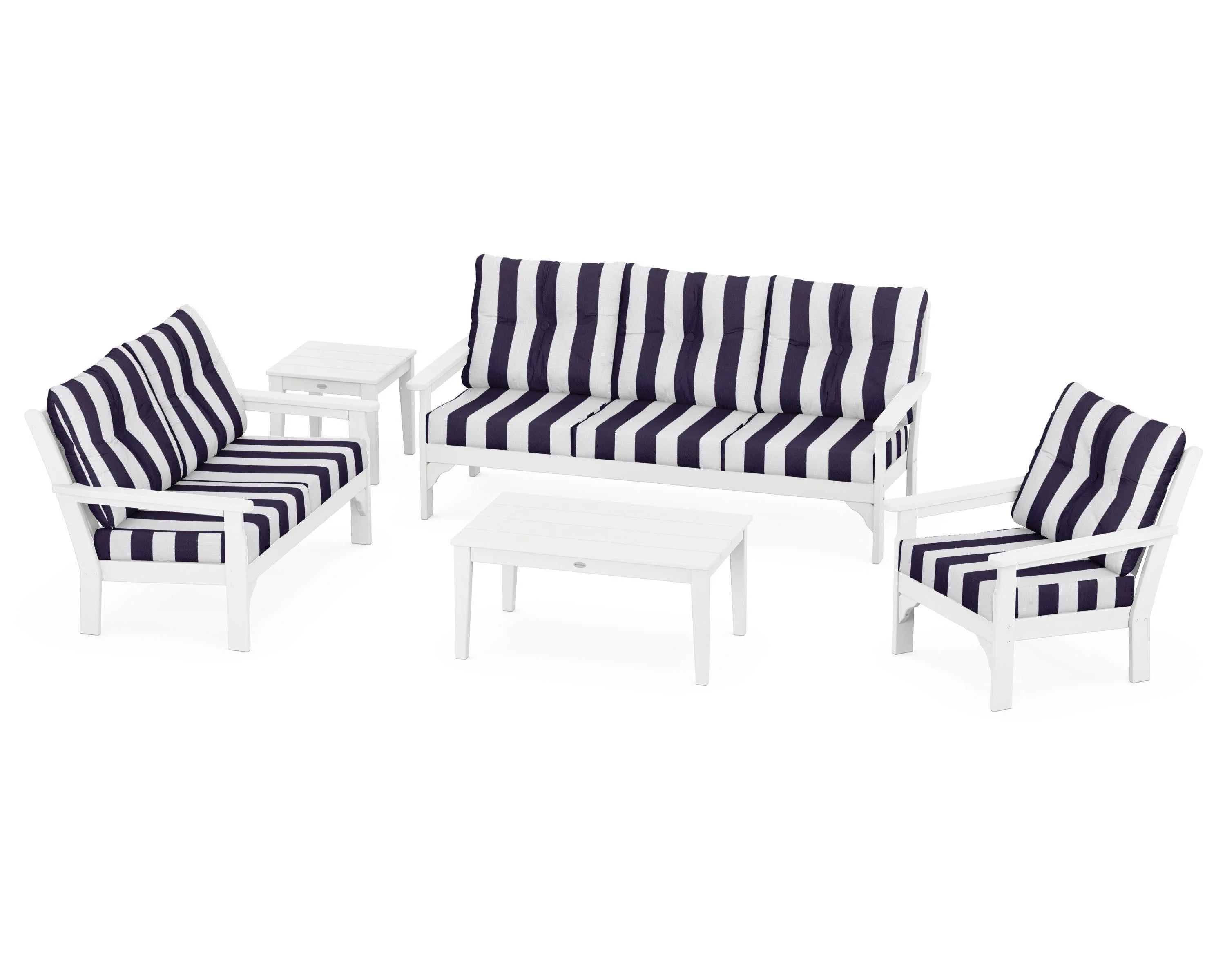 Vineyard 5 Piece Deep Seating Set - Image 26
