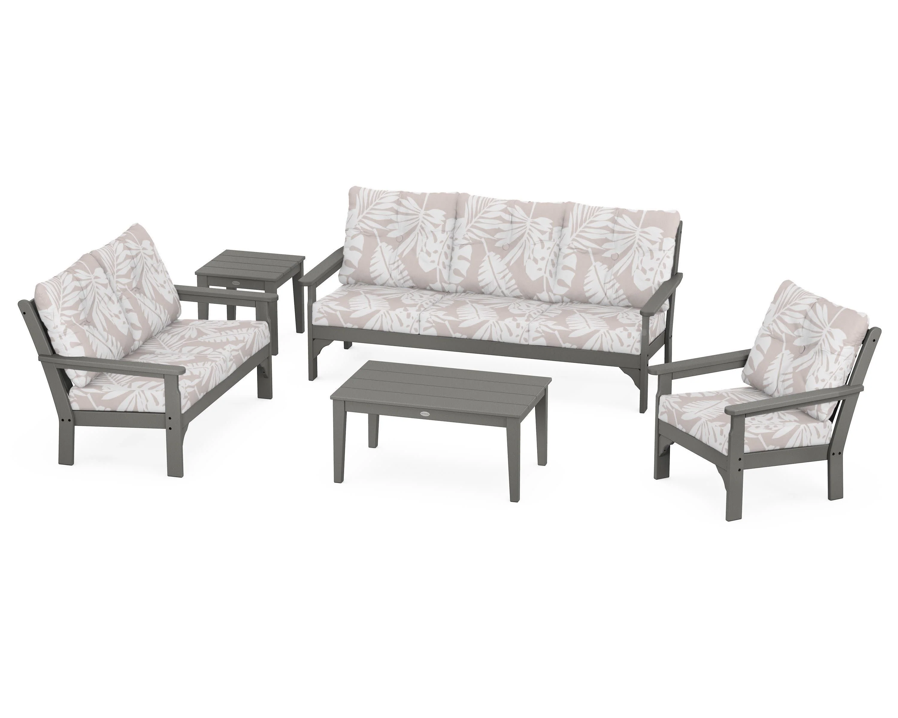 Vineyard 5 Piece Deep Seating Set - Image 33