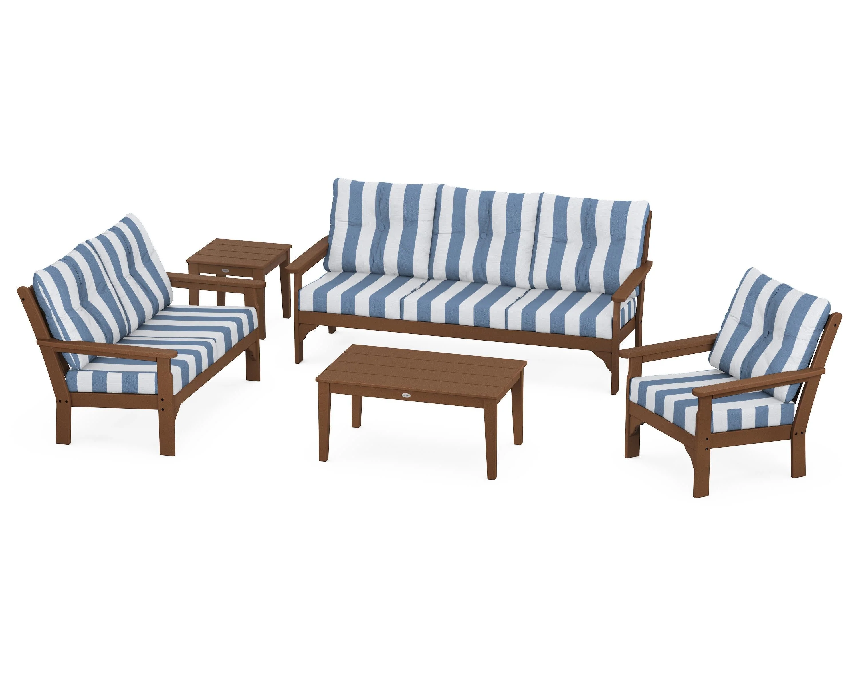 Vineyard 5 Piece Deep Seating Set - Image 36