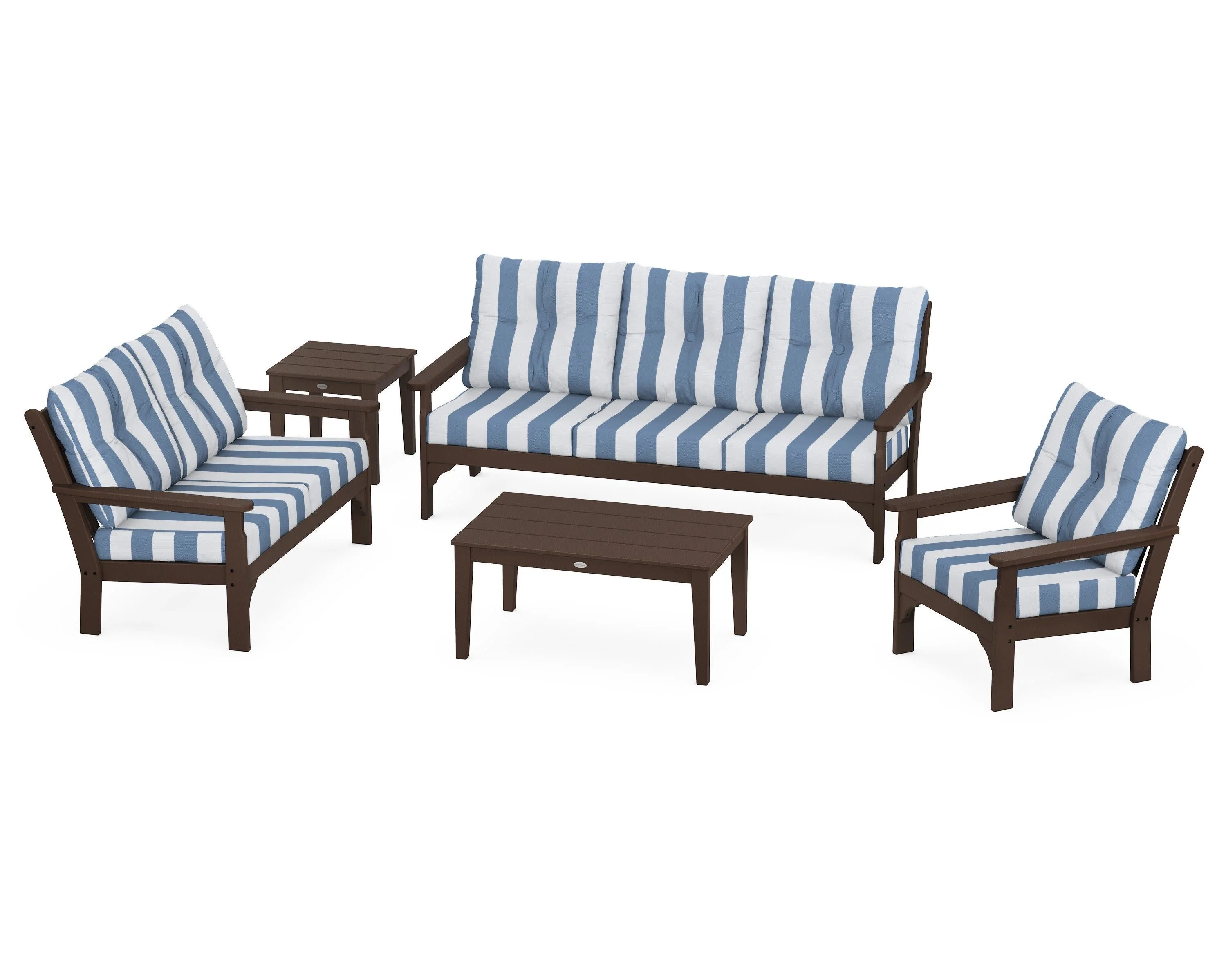 Vineyard 5 Piece Deep Seating Set - Image 37
