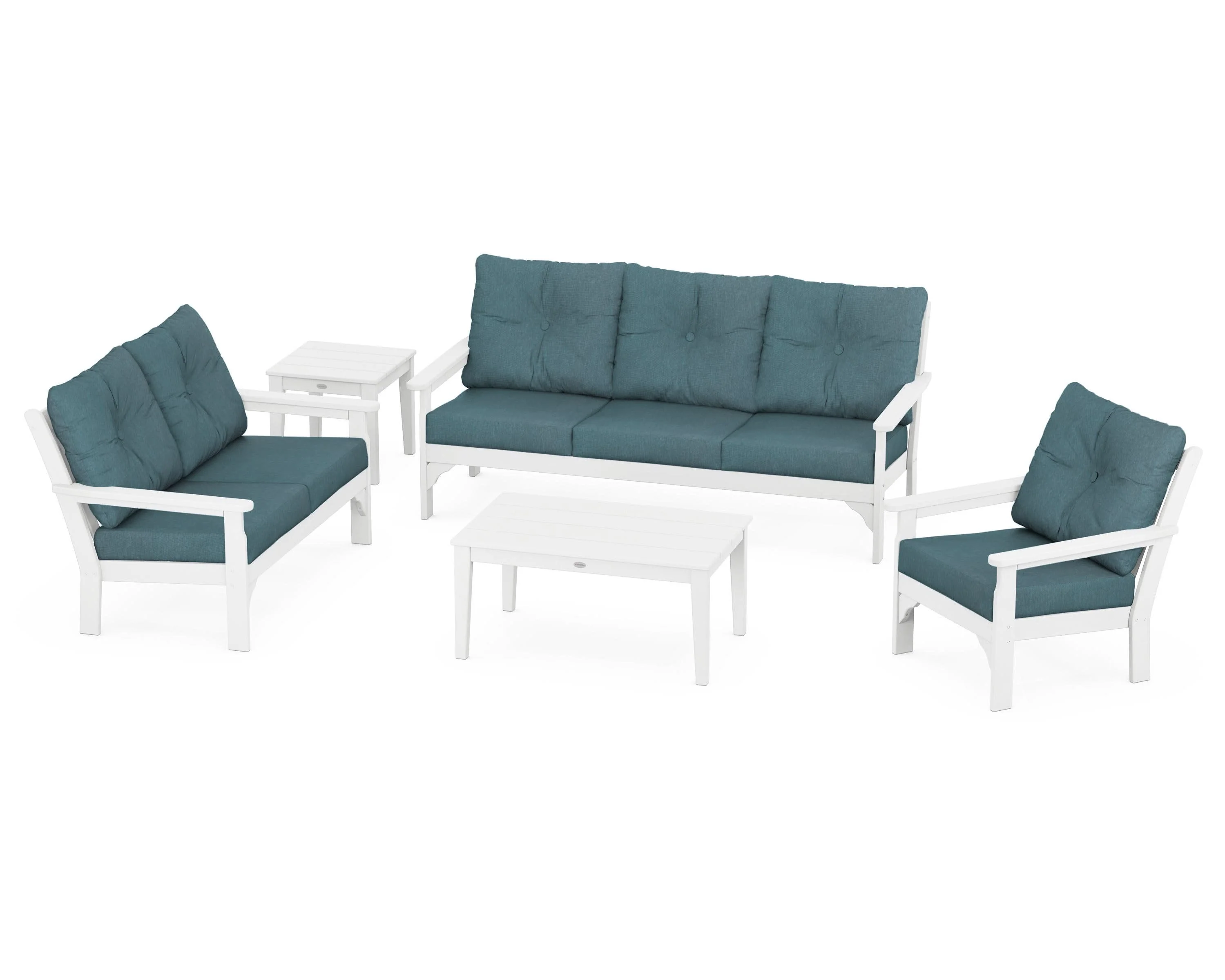 Vineyard 5 Piece Deep Seating Set - Image 4