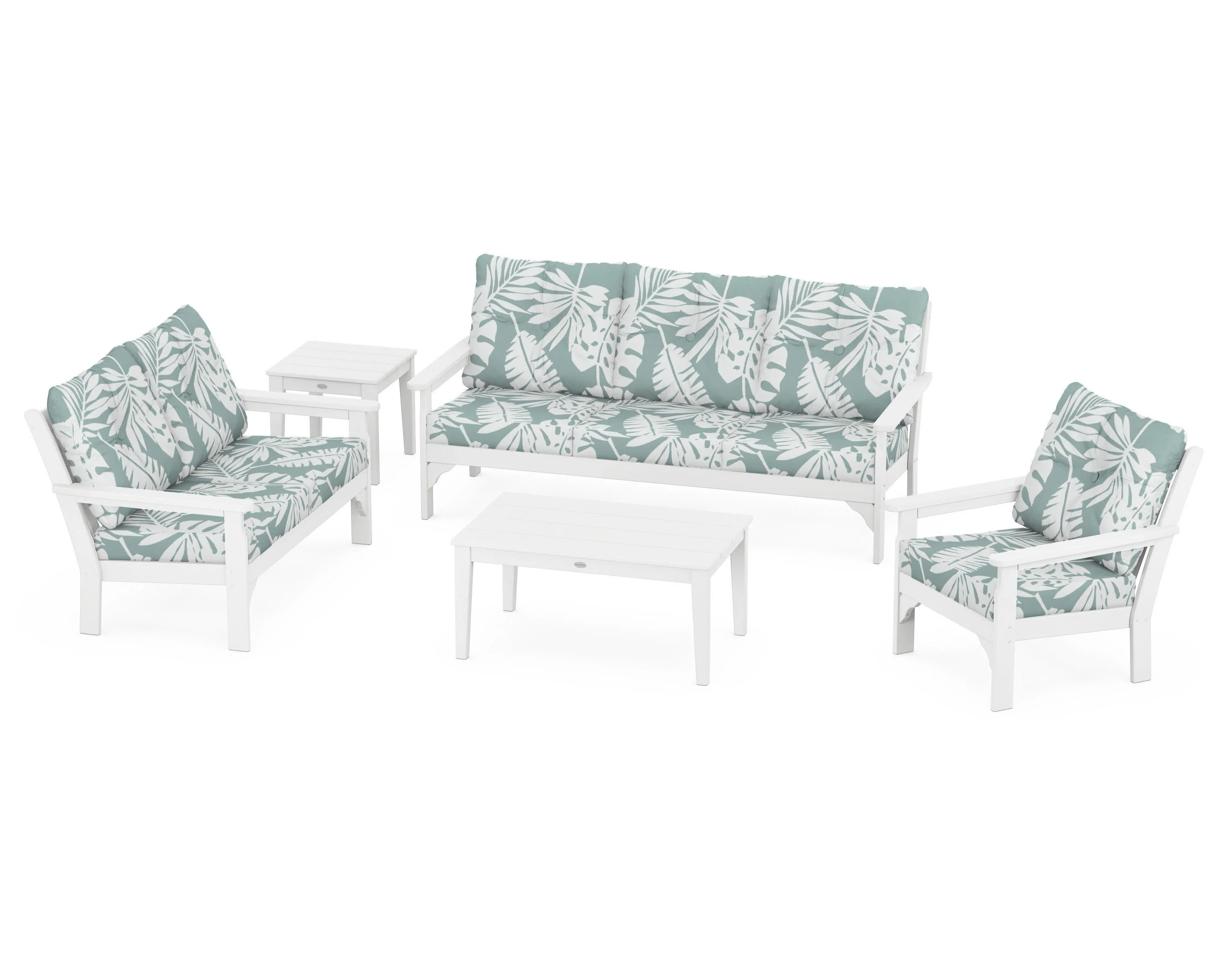 Vineyard 5 Piece Deep Seating Set - Image 43