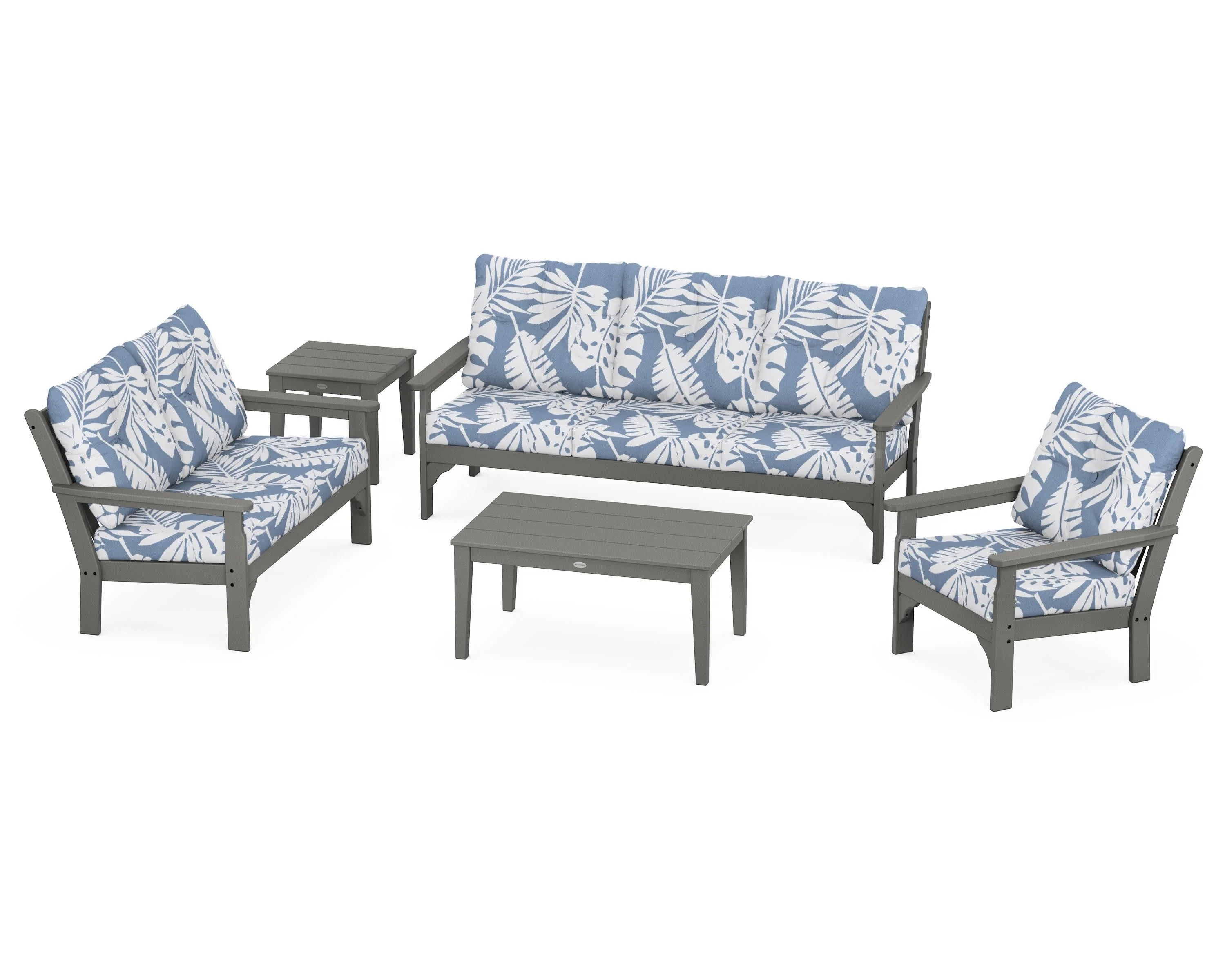 Vineyard 5 Piece Deep Seating Set - Image 50
