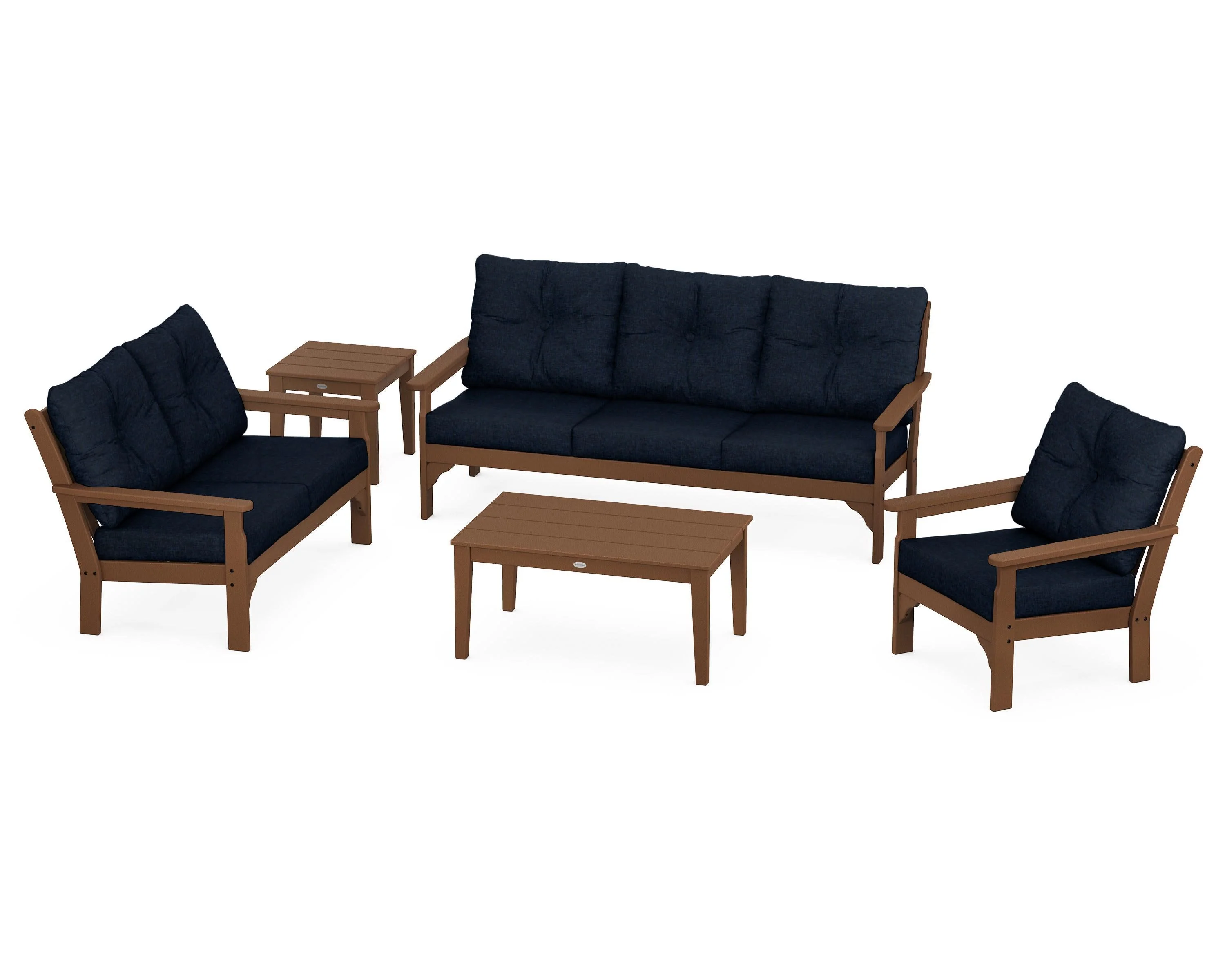 Vineyard 5 Piece Deep Seating Set - Image 53