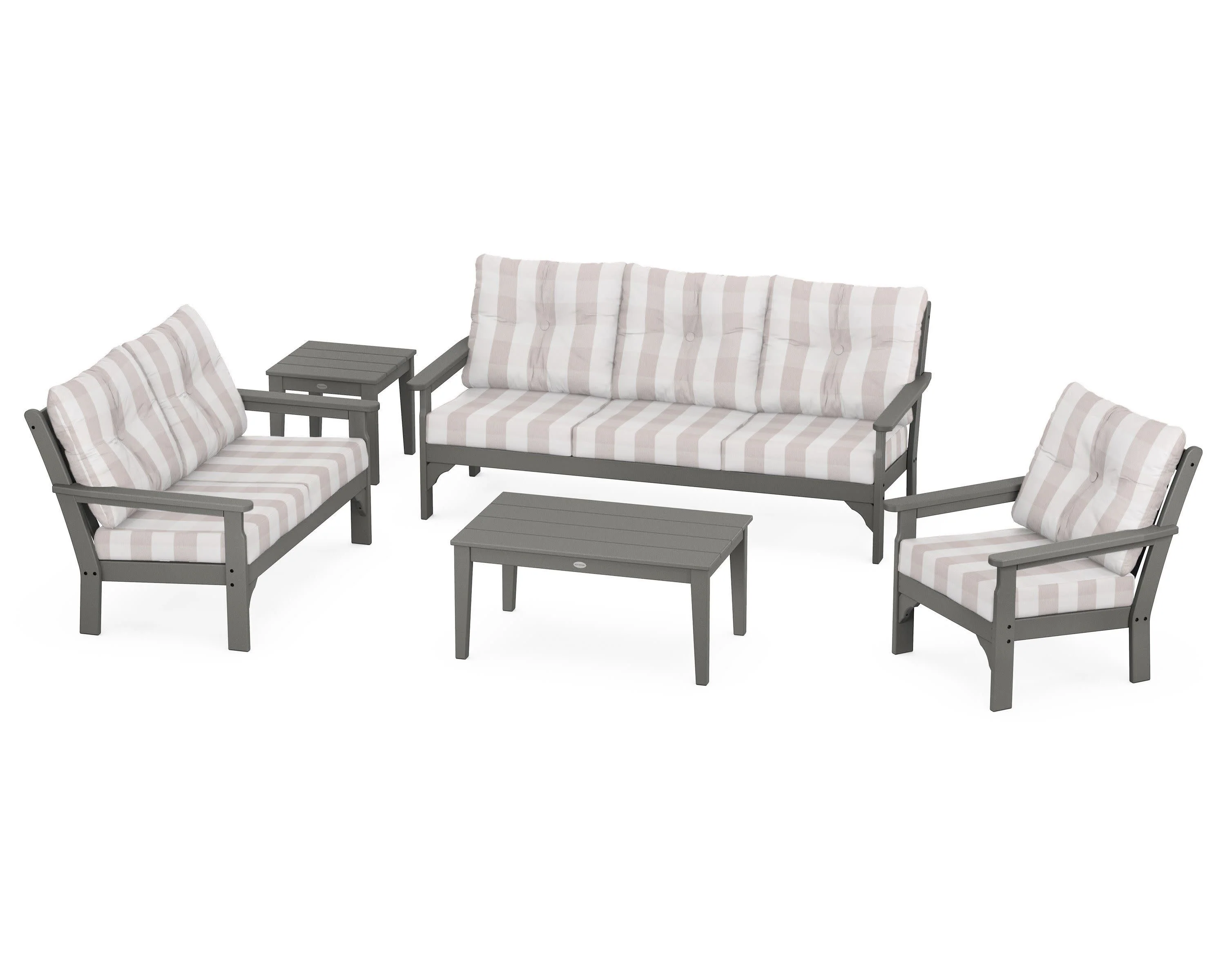 Vineyard 5 Piece Deep Seating Set - Image 56