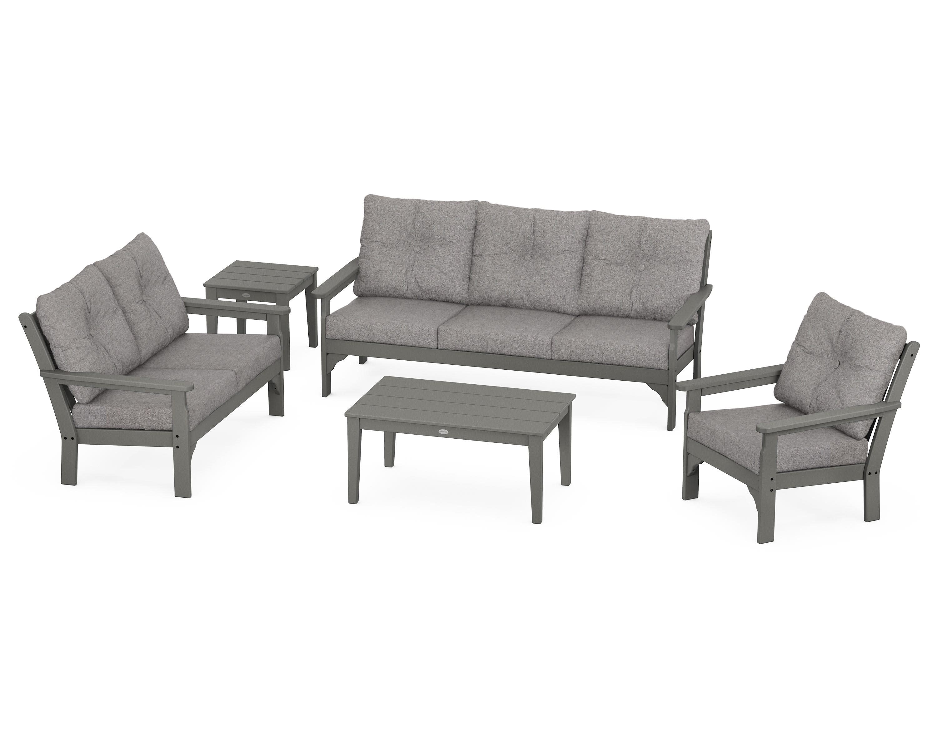 Vineyard 5 Piece Deep Seating Set - Image 59