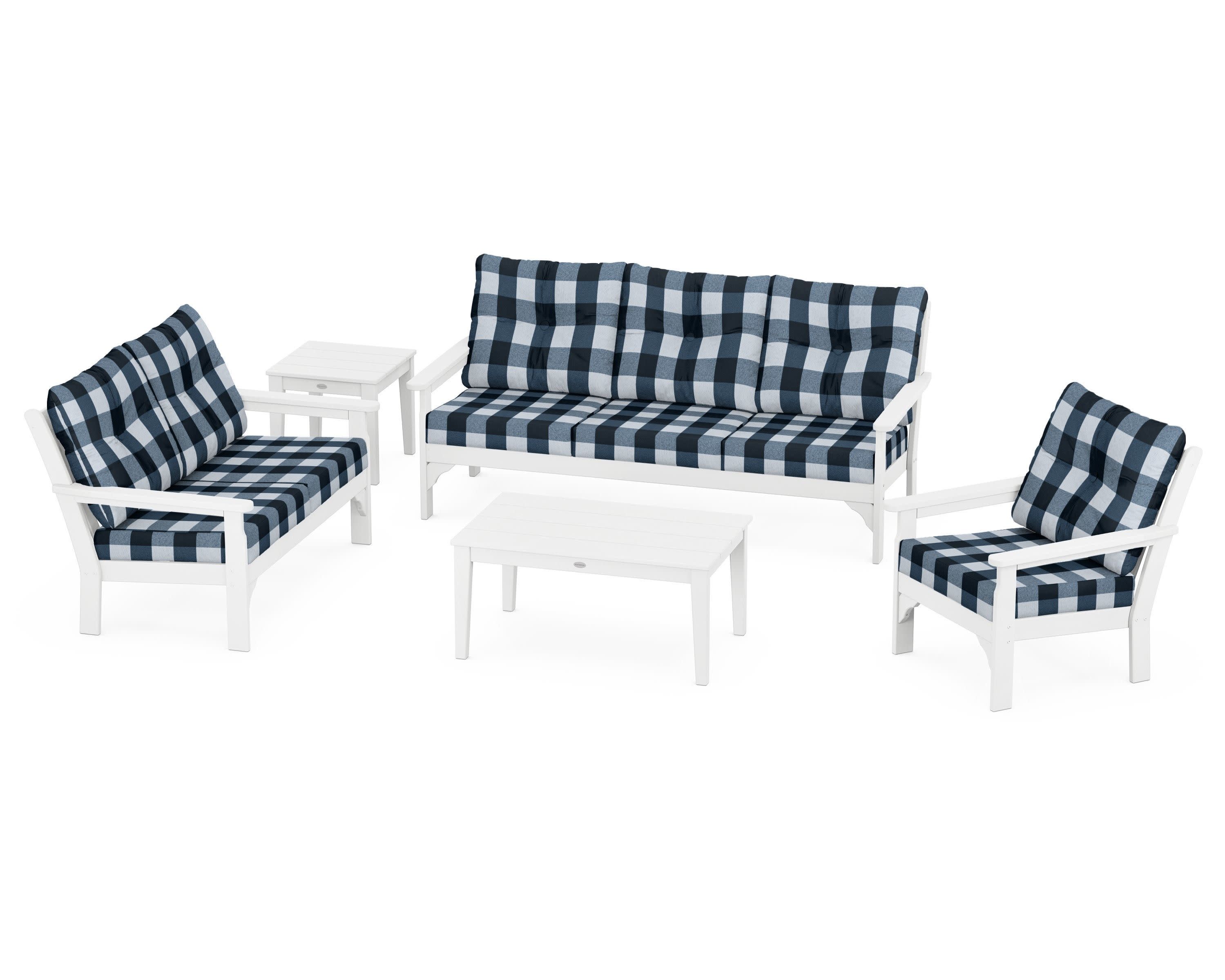 Vineyard 5 Piece Deep Seating Set - Image 65