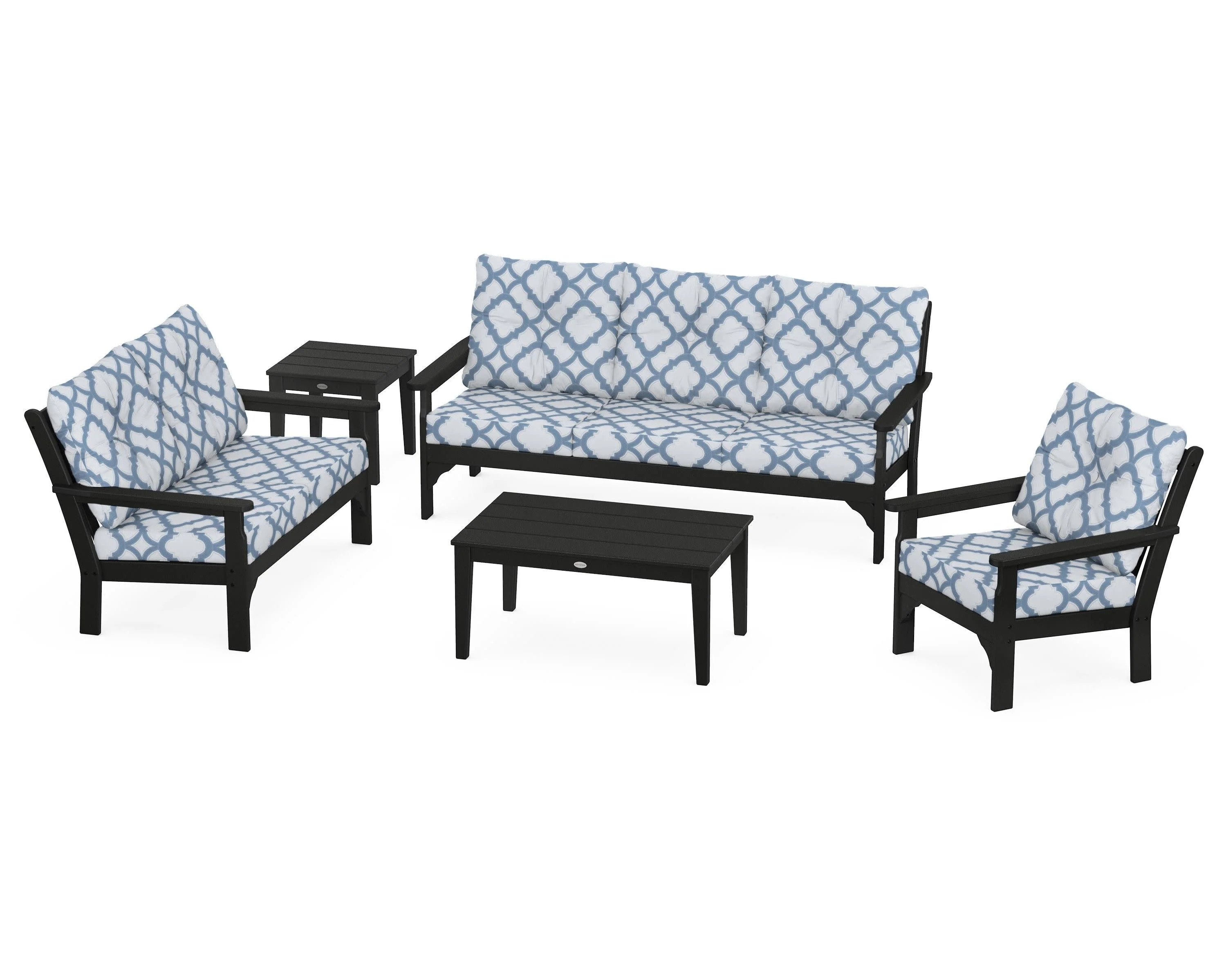 Vineyard 5 Piece Deep Seating Set - Image 68