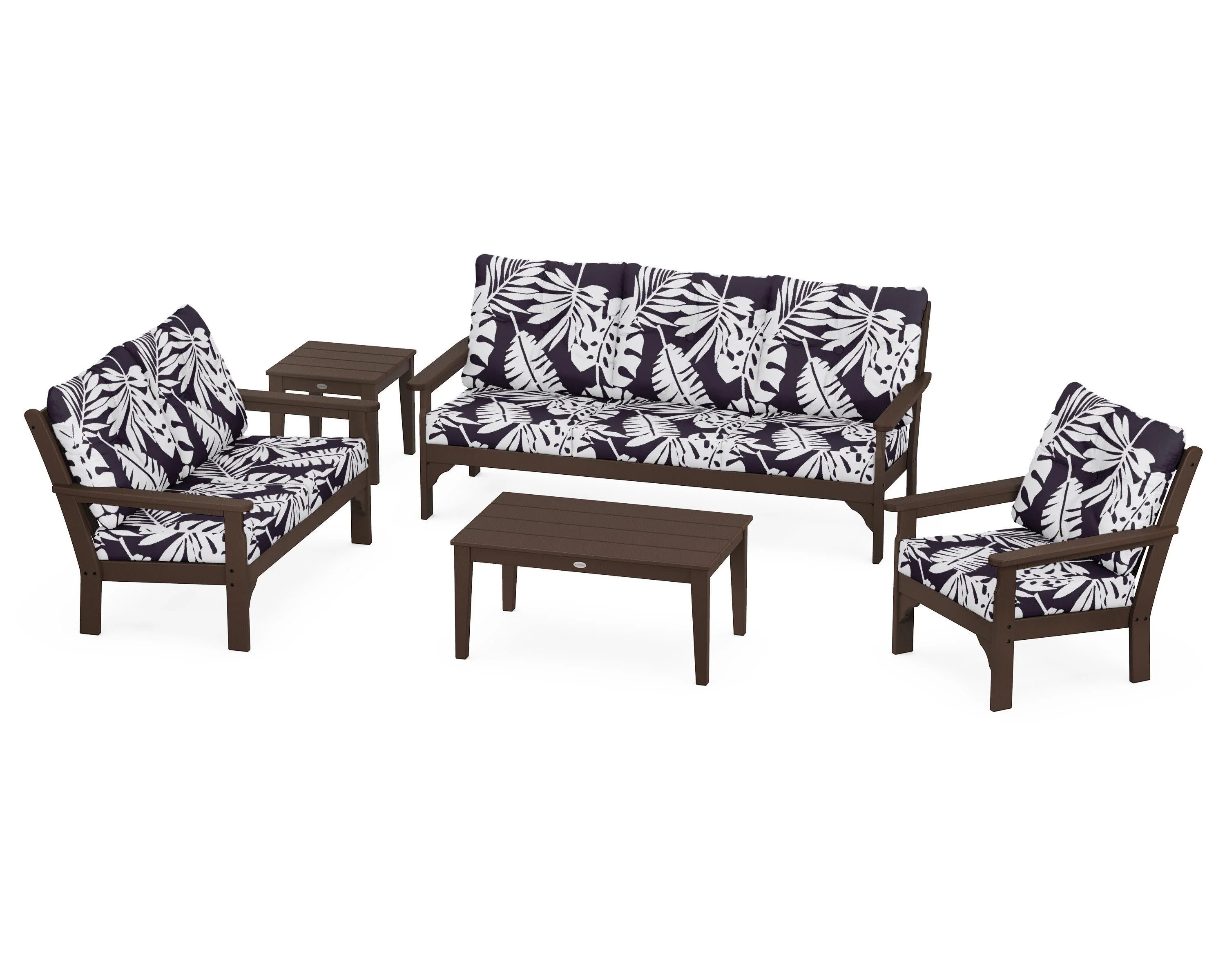 Vineyard 5 Piece Deep Seating Set - Image 75