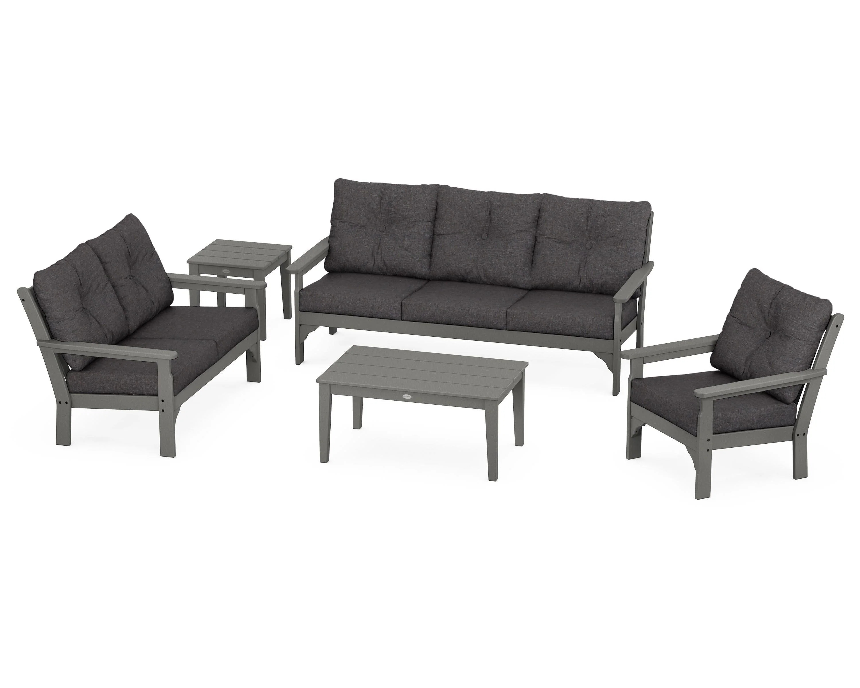 Vineyard 5 Piece Deep Seating Set - Image 76