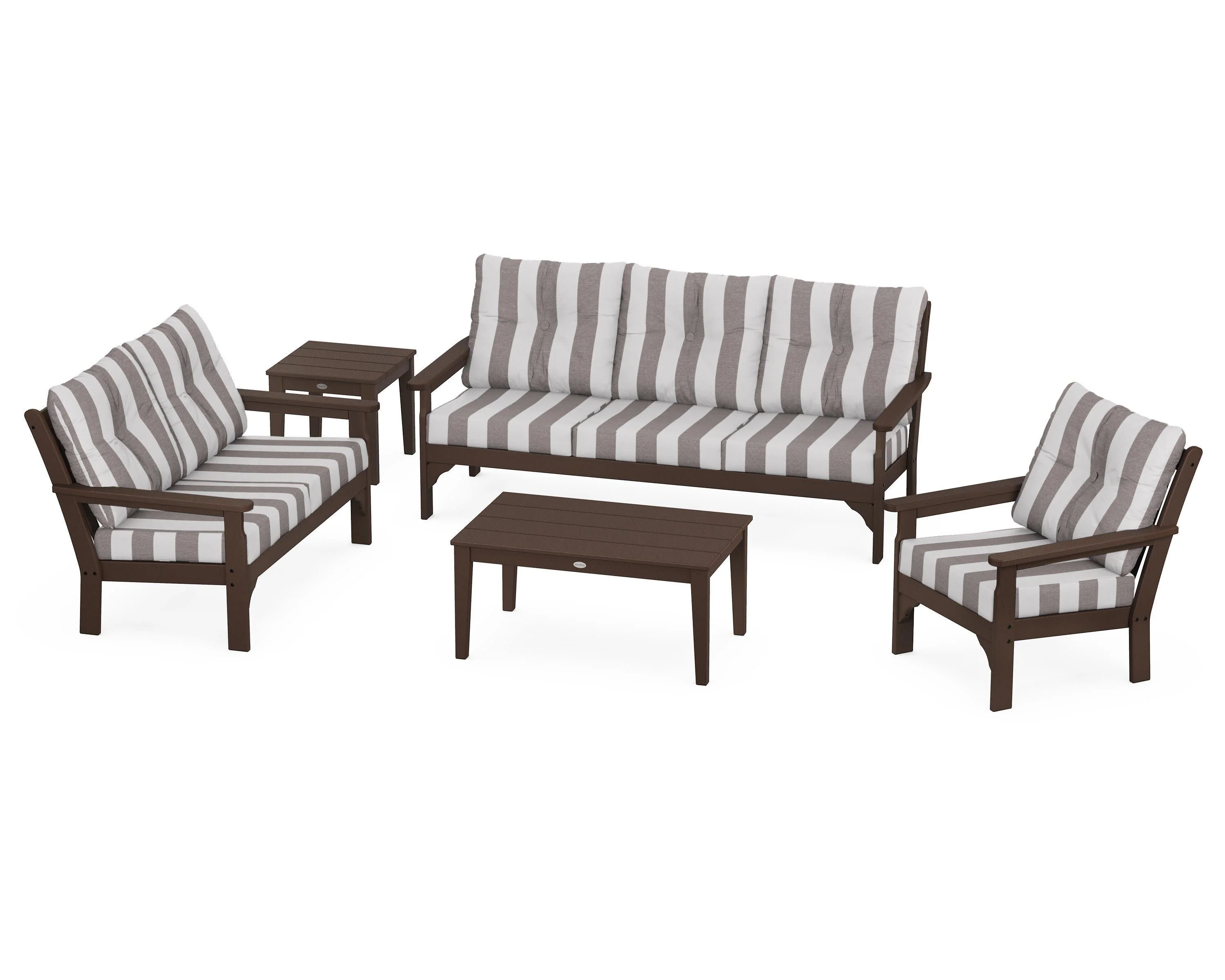 Vineyard 5 Piece Deep Seating Set - Image 8