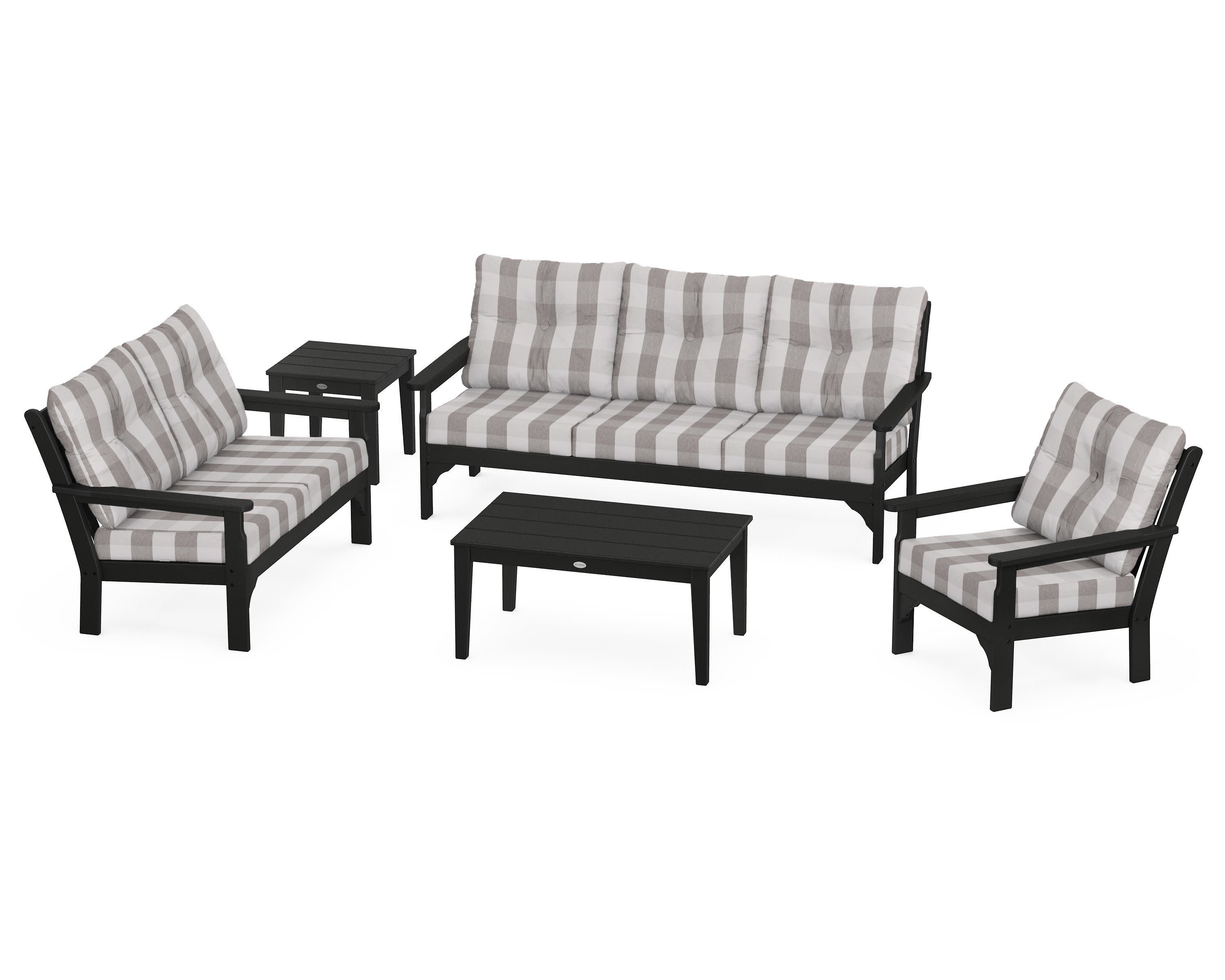 Vineyard 5 Piece Deep Seating Set - Image 81