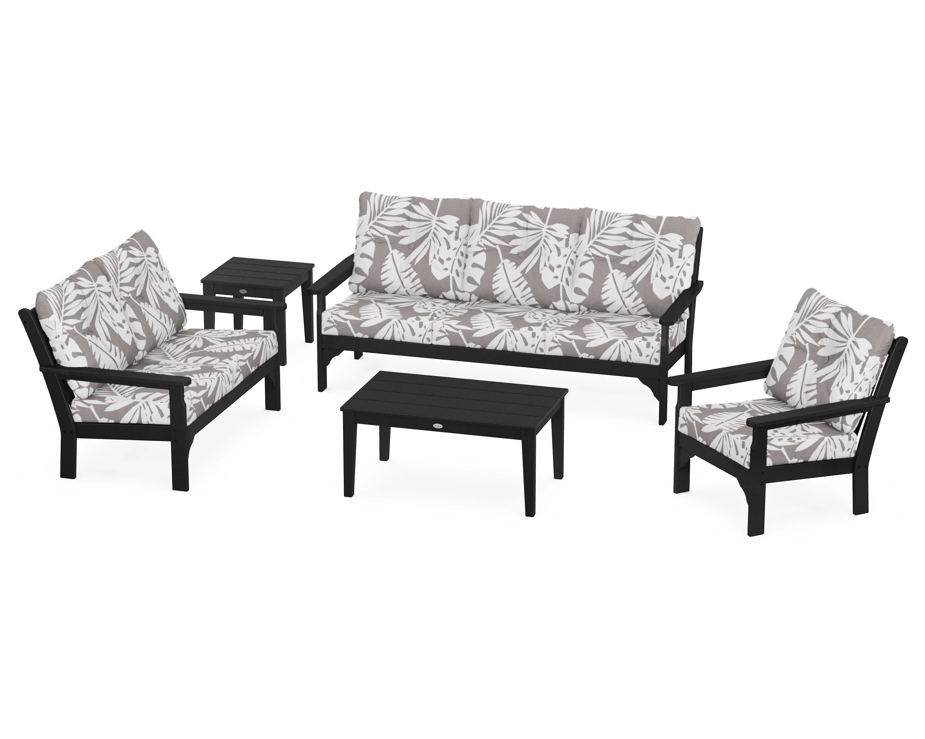 Vineyard 5 Piece Deep Seating Set - Image 82