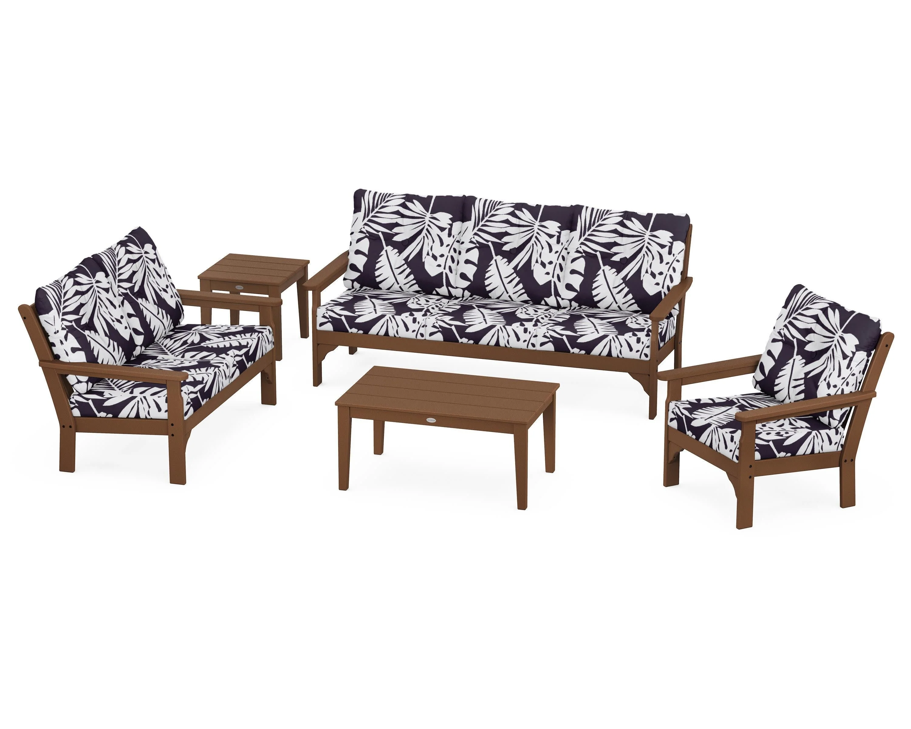 Vineyard 5 Piece Deep Seating Set - Image 86