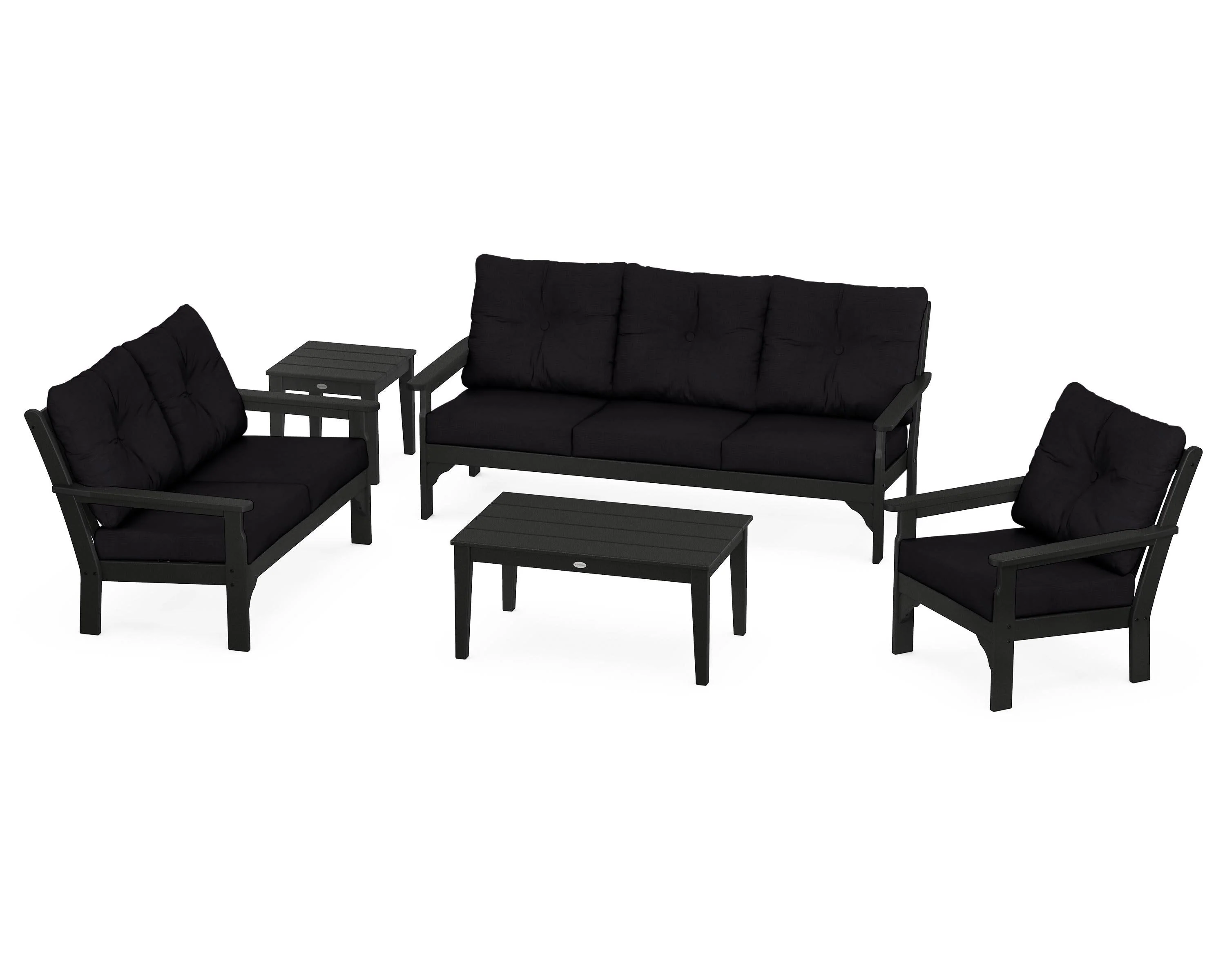 Vineyard 5 Piece Deep Seating Set - Image 90