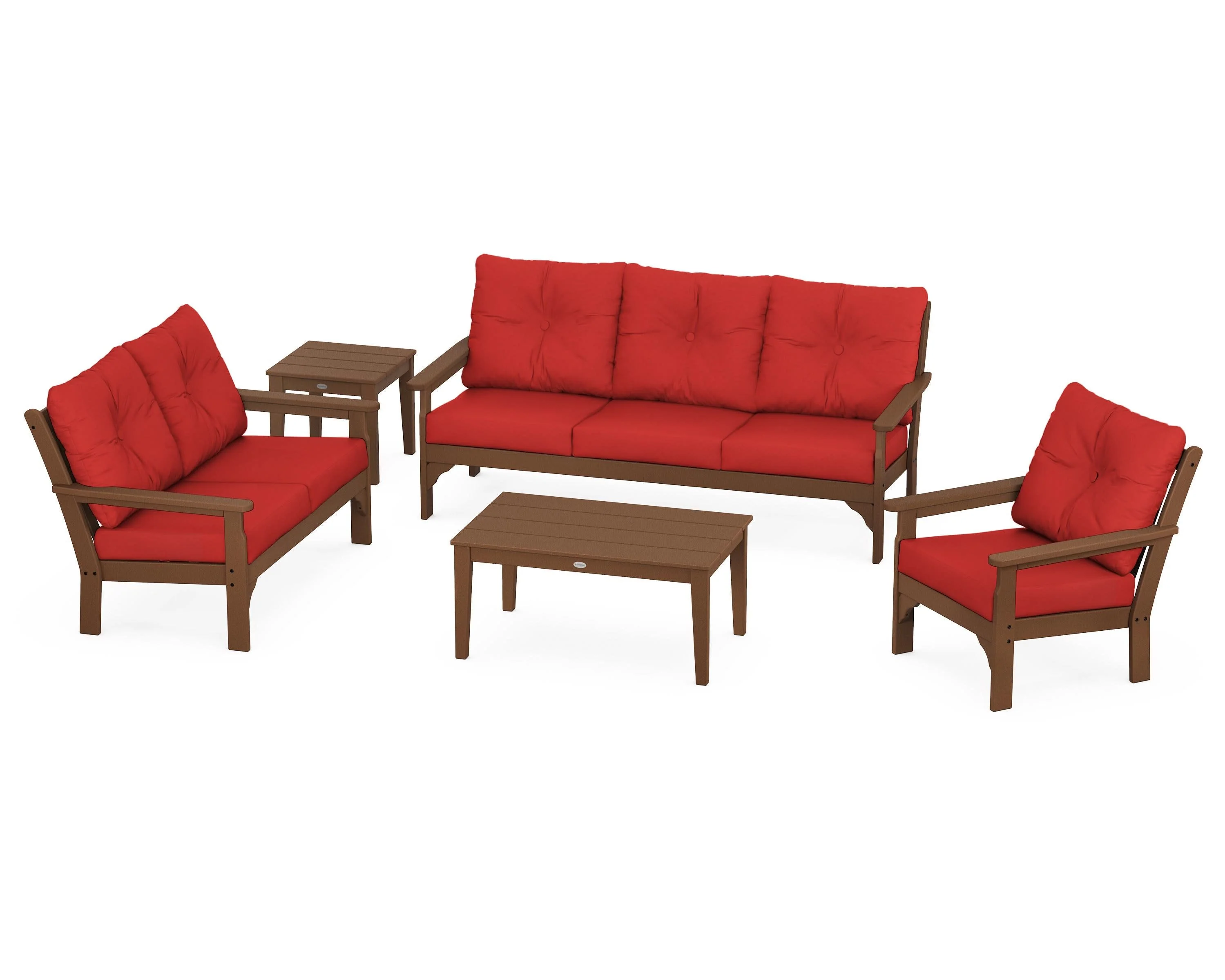 Vineyard 5 Piece Deep Seating Set - Image 91