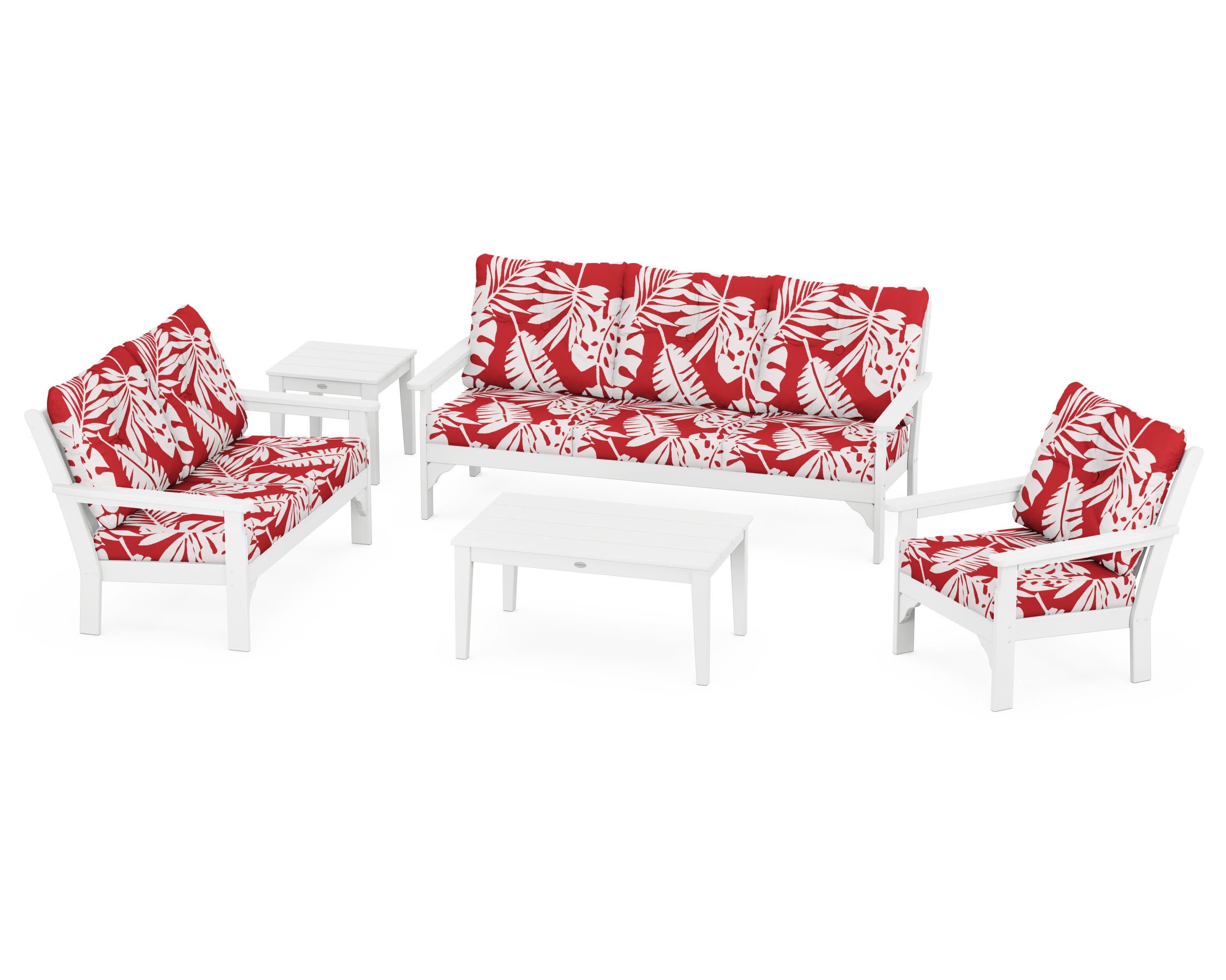 Vineyard 5 Piece Deep Seating Set - Image 99