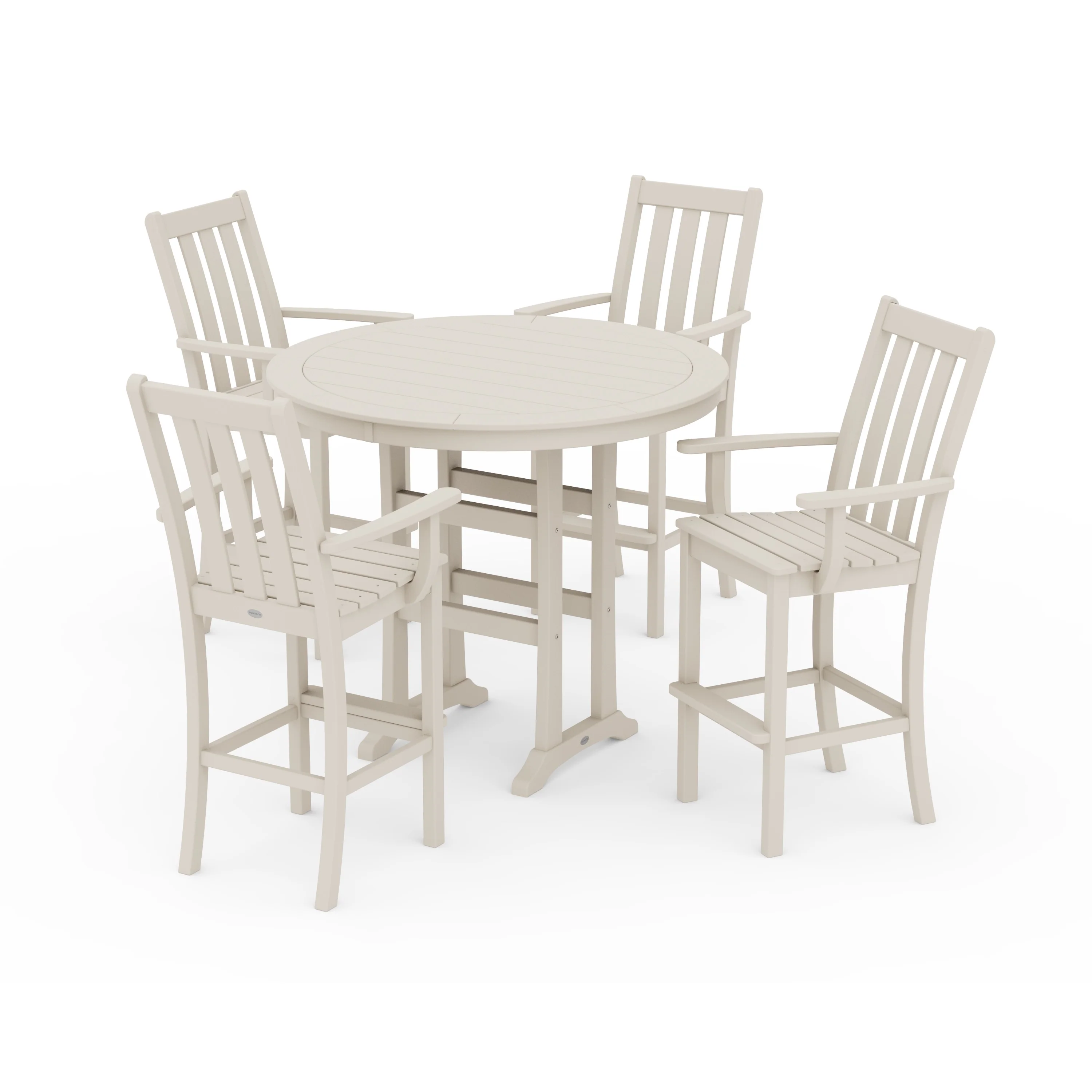 Vineyard 5-Piece Round Bar Set - Image 8