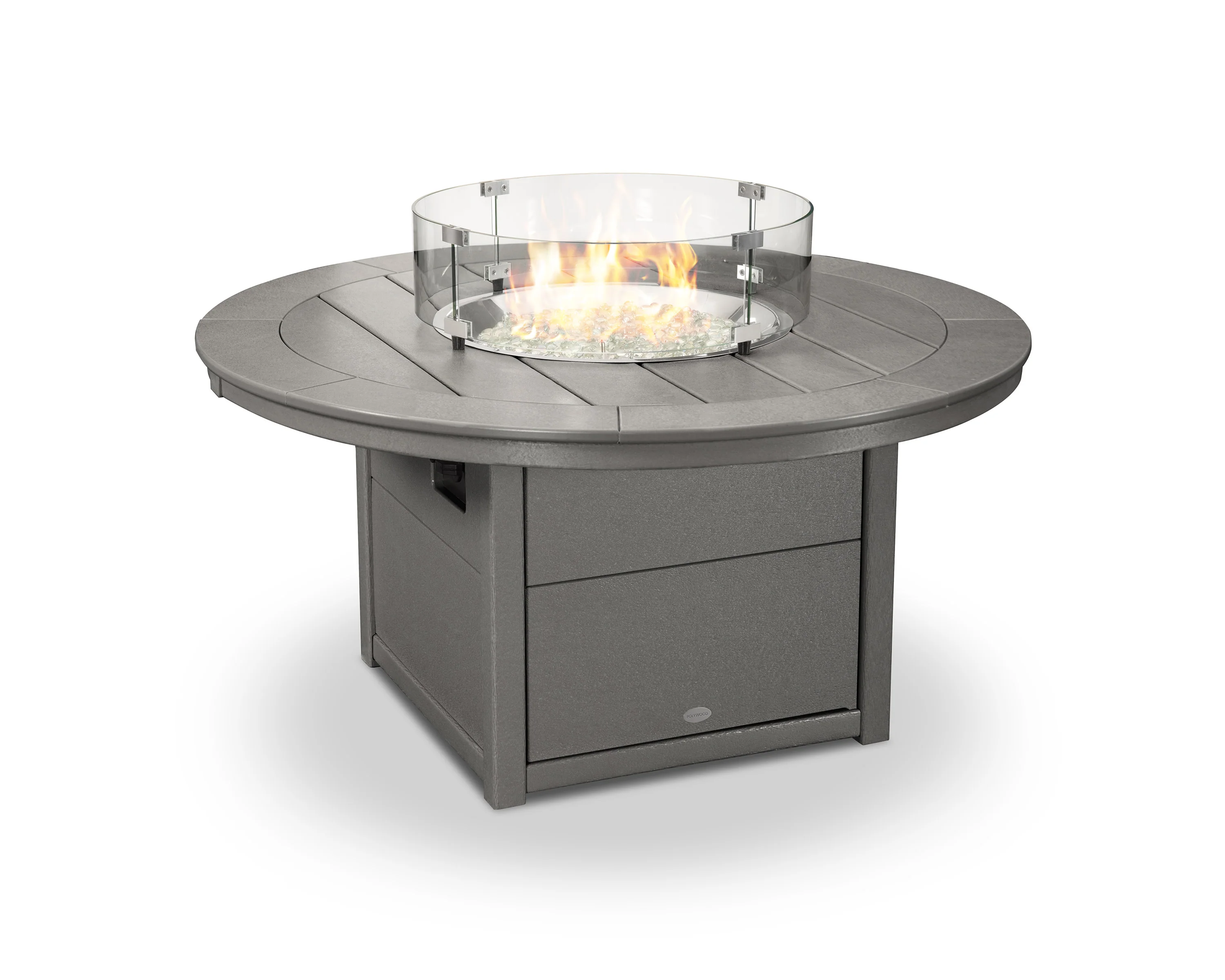 Vineyard Adirondack 6-Piece Chat Set with Fire Pit Table - Image 2