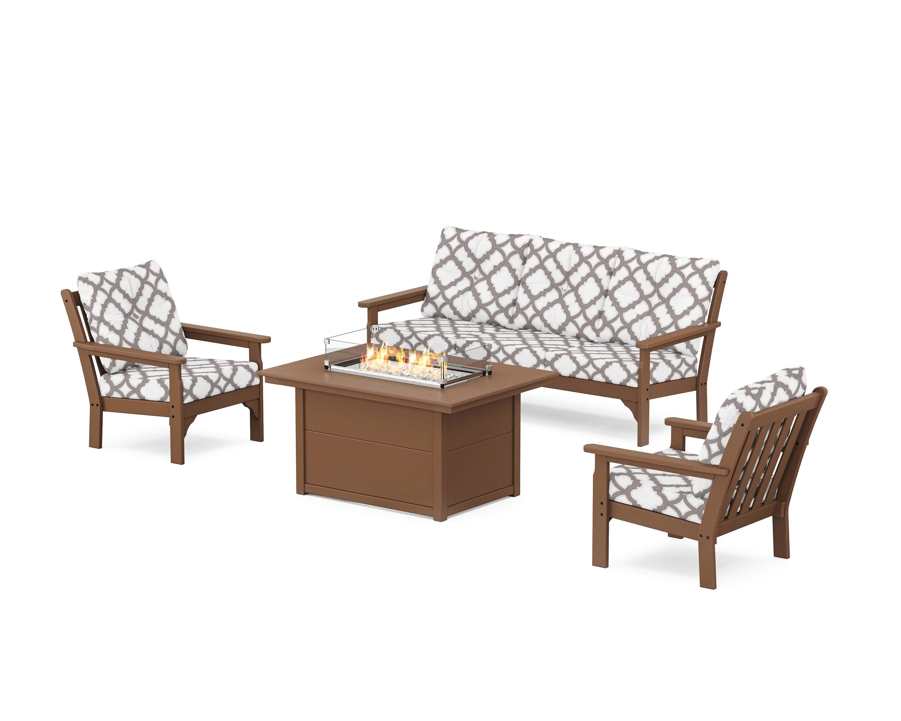 Vineyard Deep Seating Fire Pit Table Set - Image 106