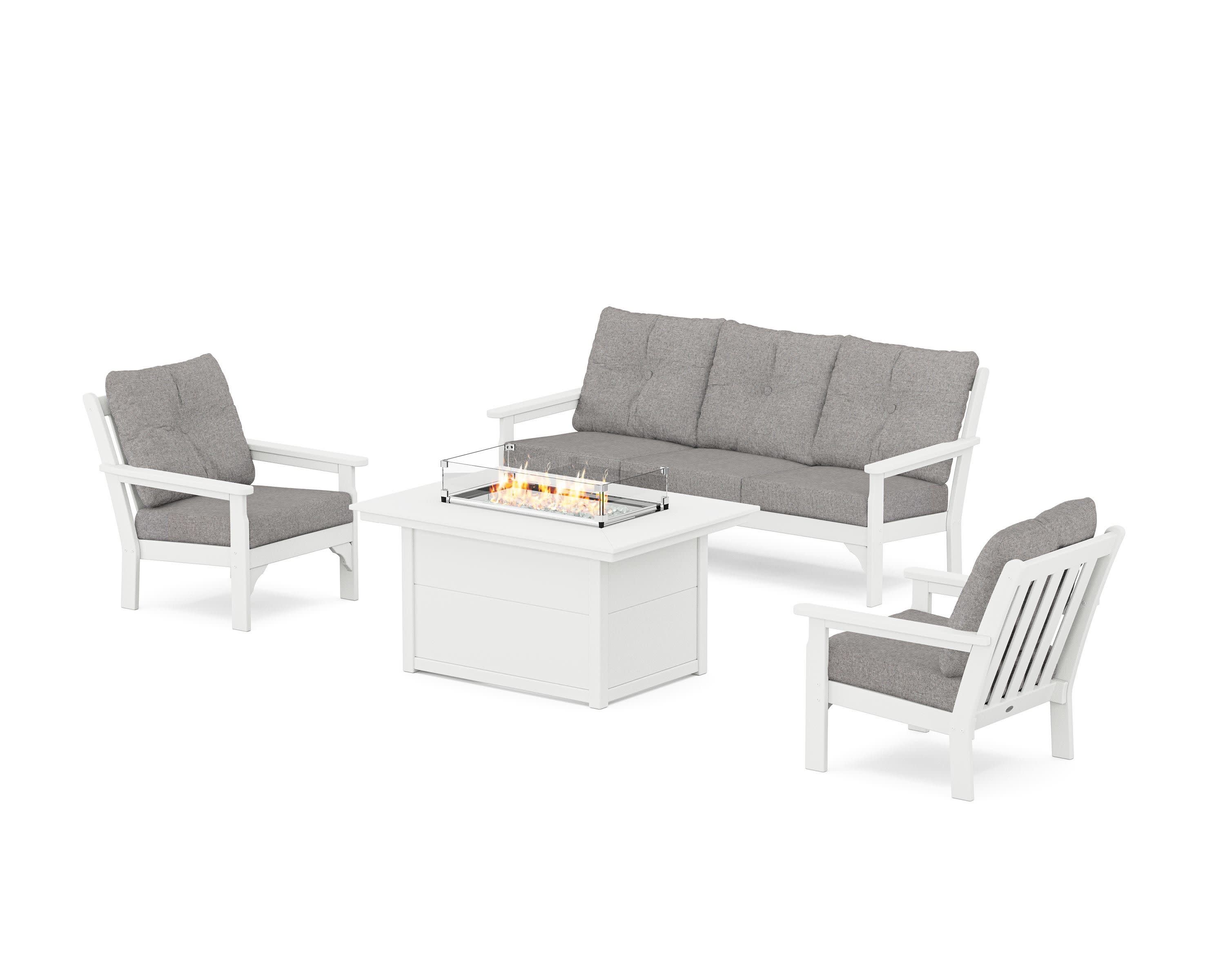 Vineyard Deep Seating Fire Pit Table Set - Image 108