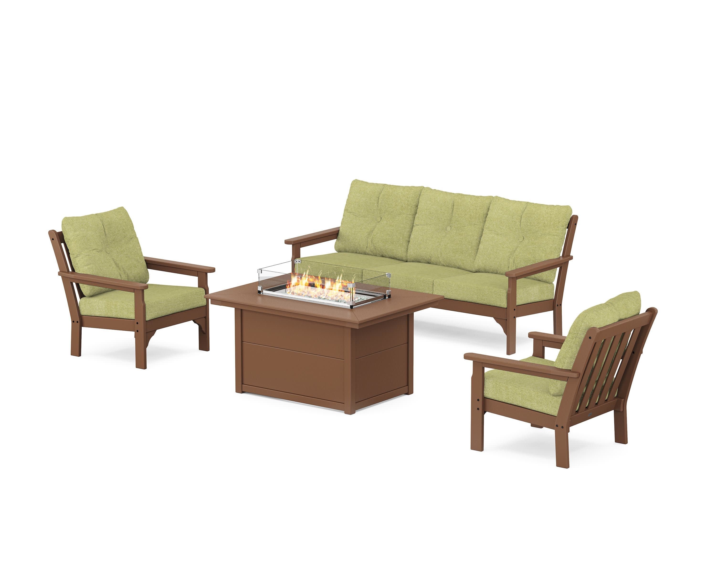 Vineyard Deep Seating Fire Pit Table Set - Image 118
