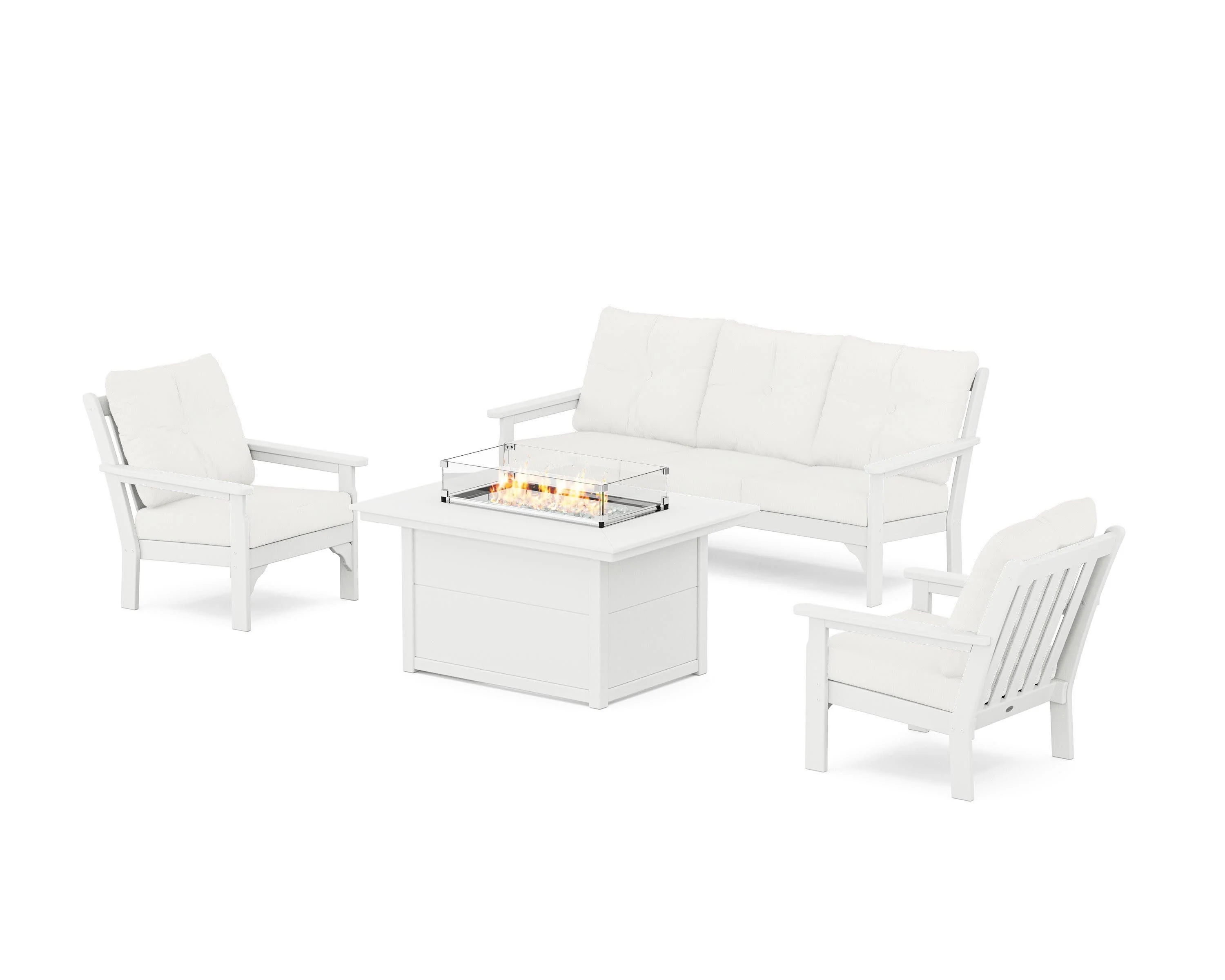 Vineyard Deep Seating Fire Pit Table Set - Image 177
