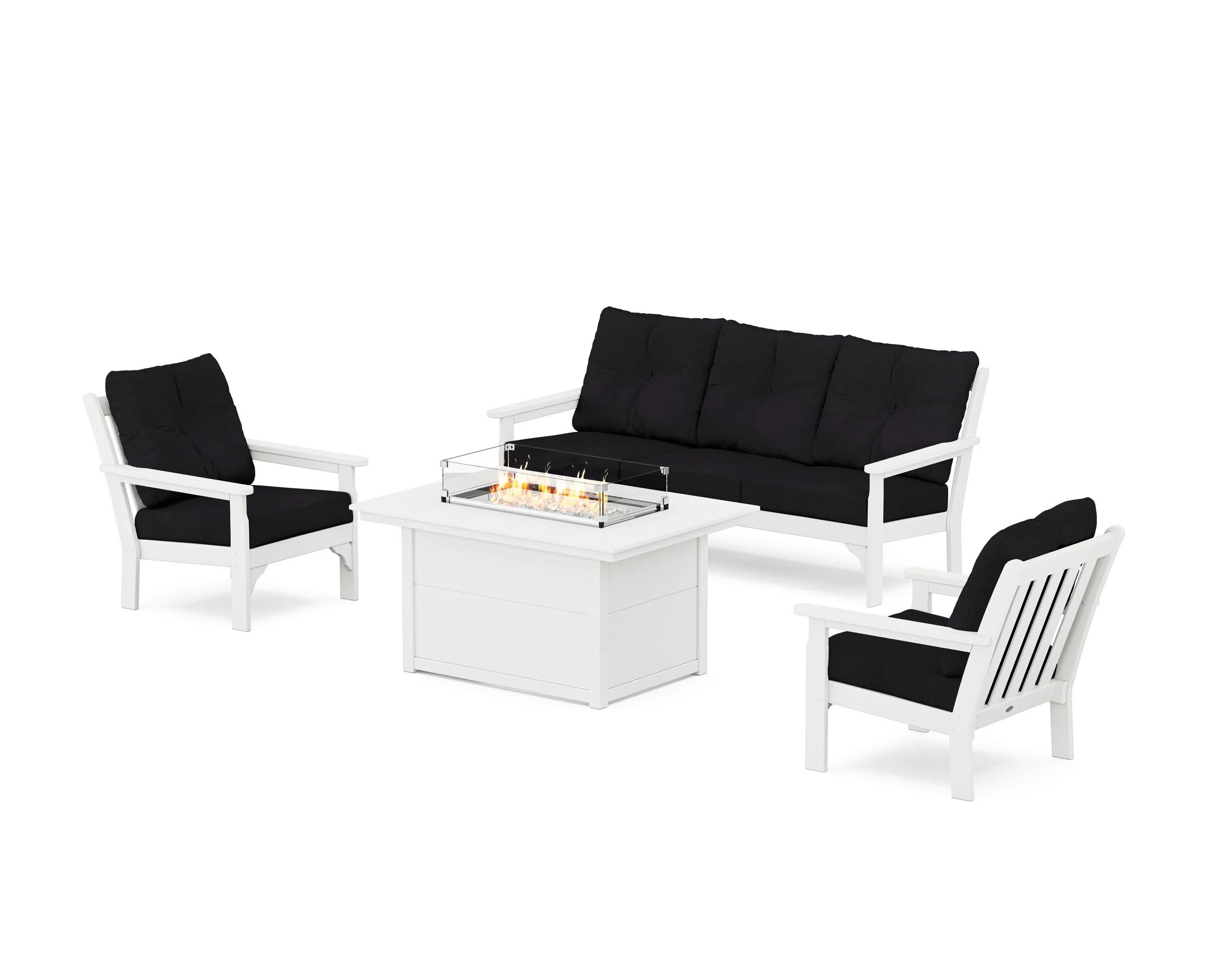 Vineyard Deep Seating Fire Pit Table Set - Image 189