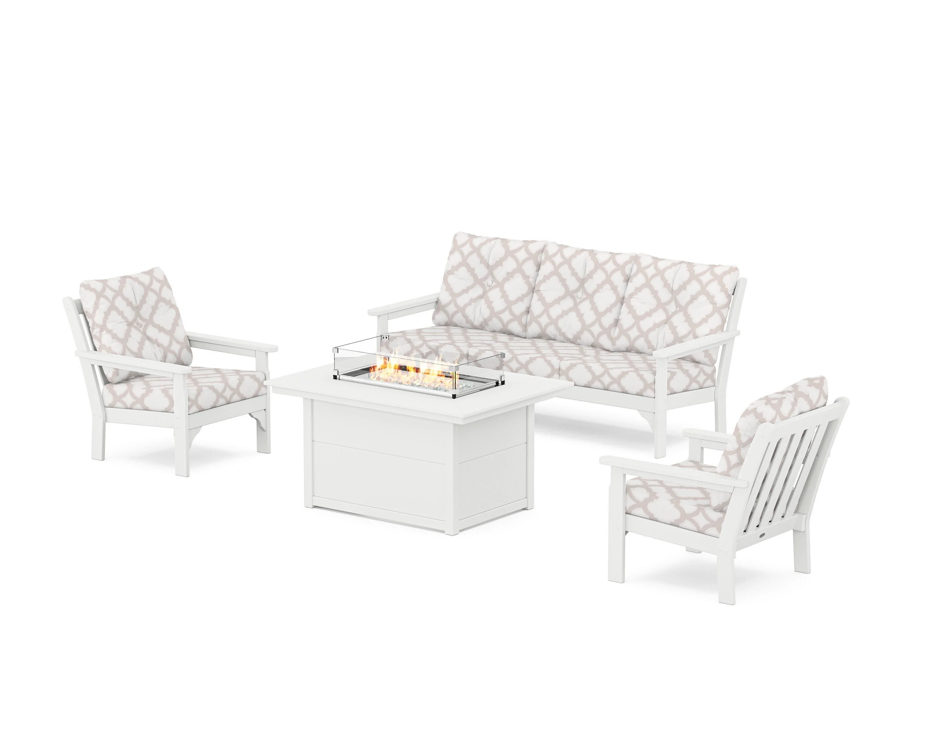 Vineyard Deep Seating Fire Pit Table Set - Image 192