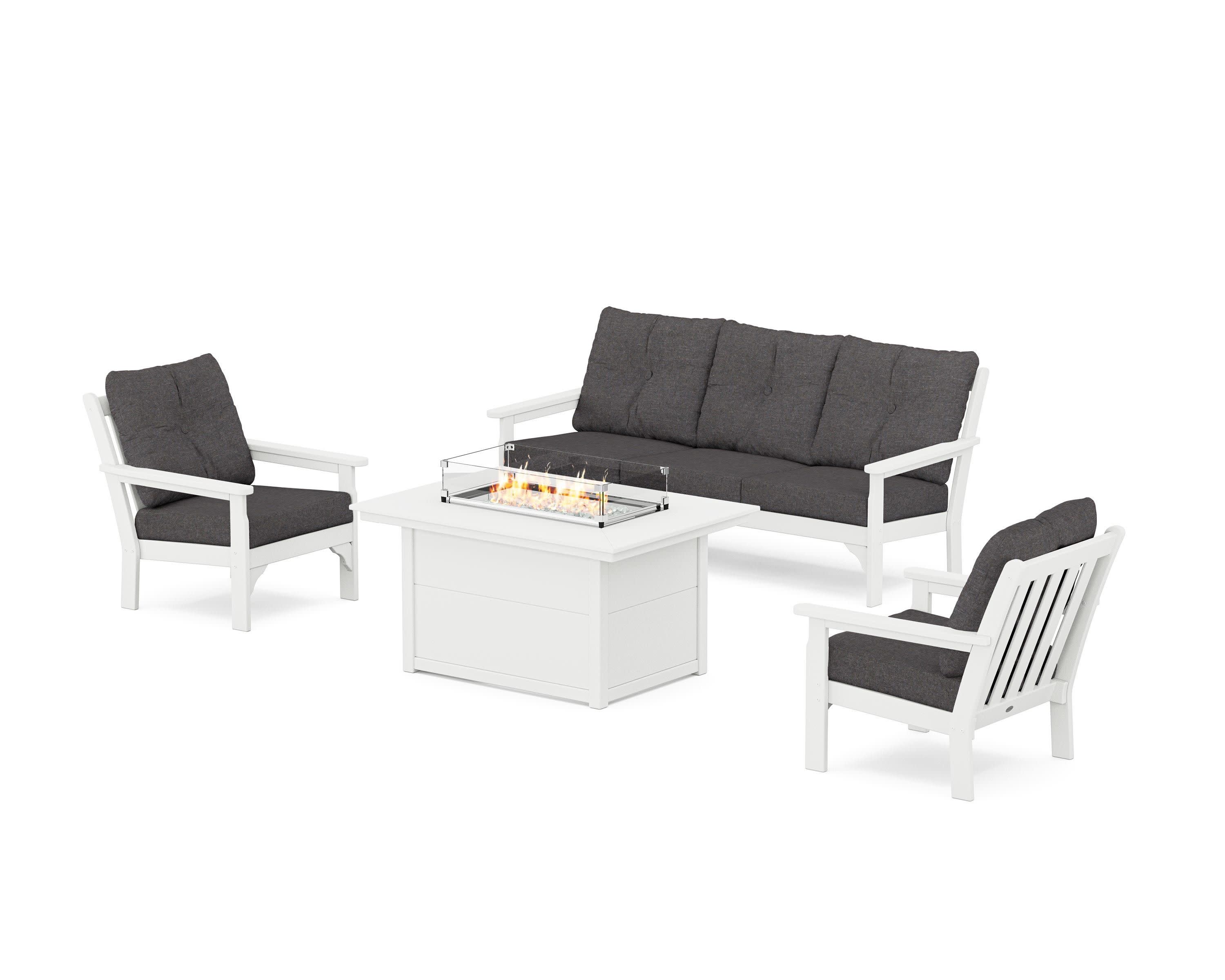 Vineyard Deep Seating Fire Pit Table Set - Image 210