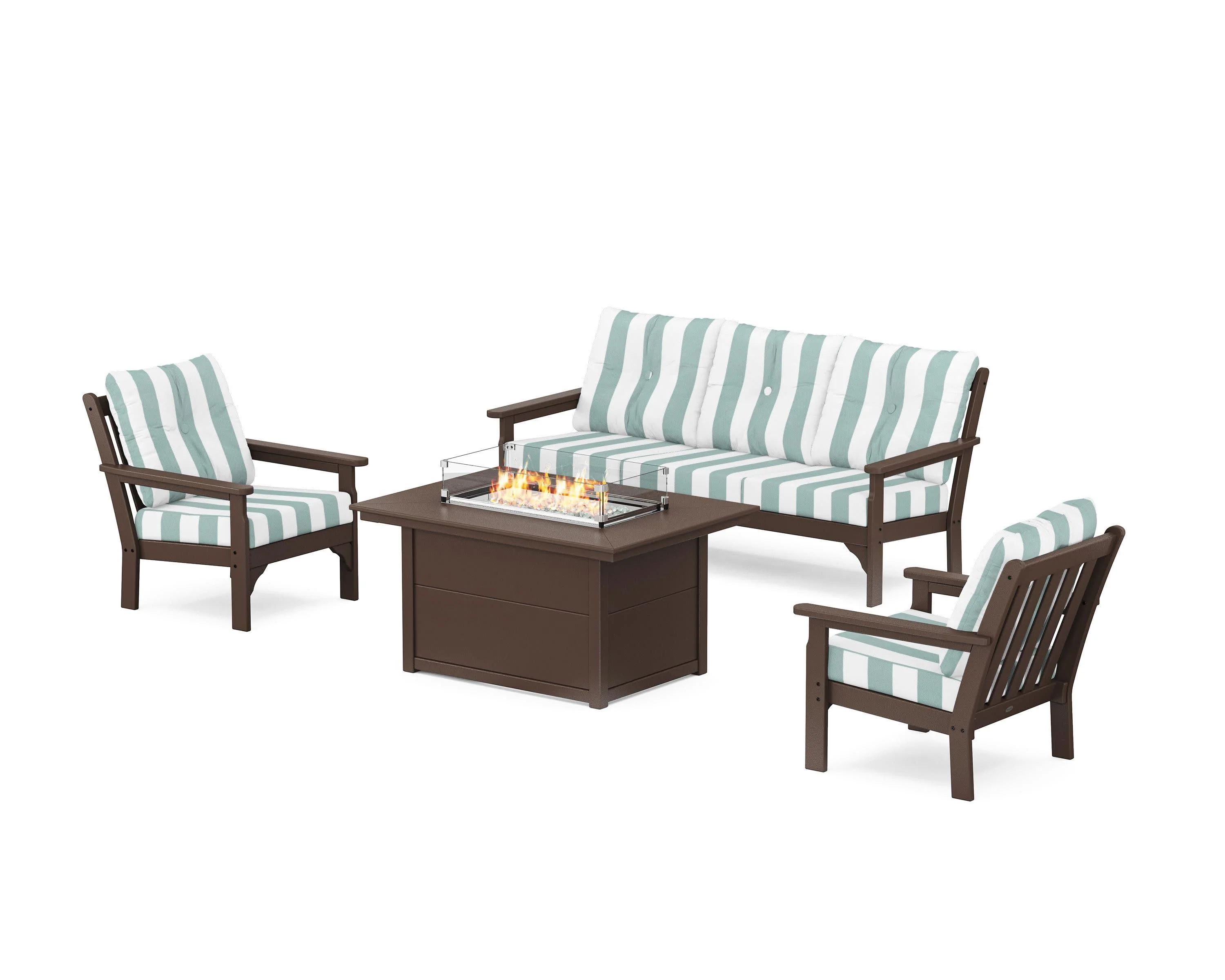 Vineyard Deep Seating Fire Pit Table Set - Image 50