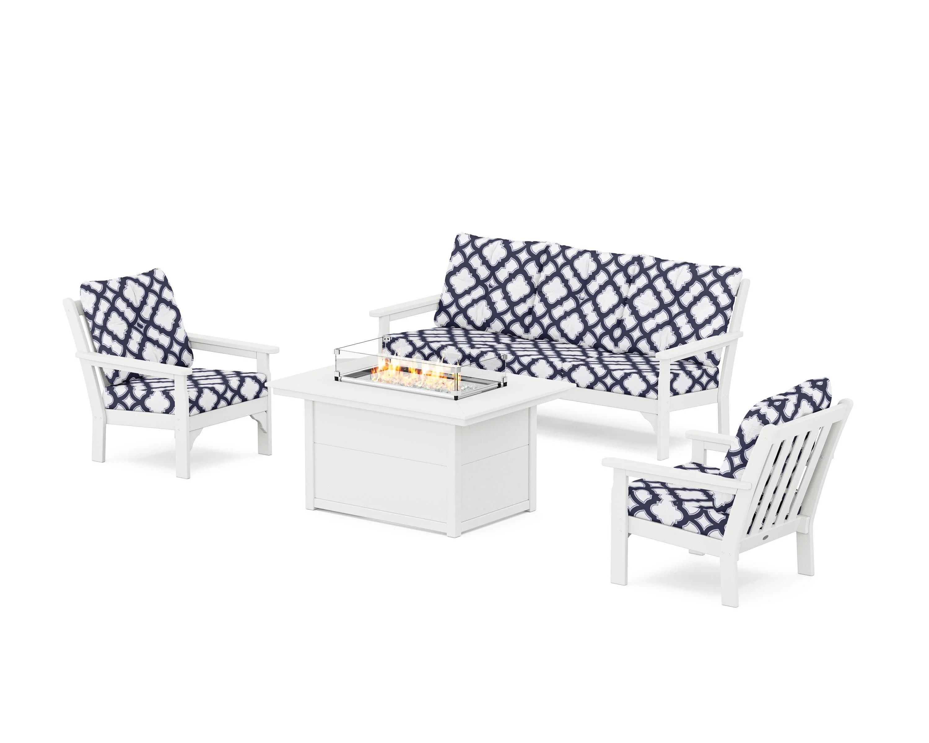 Vineyard Deep Seating Fire Pit Table Set - Image 85