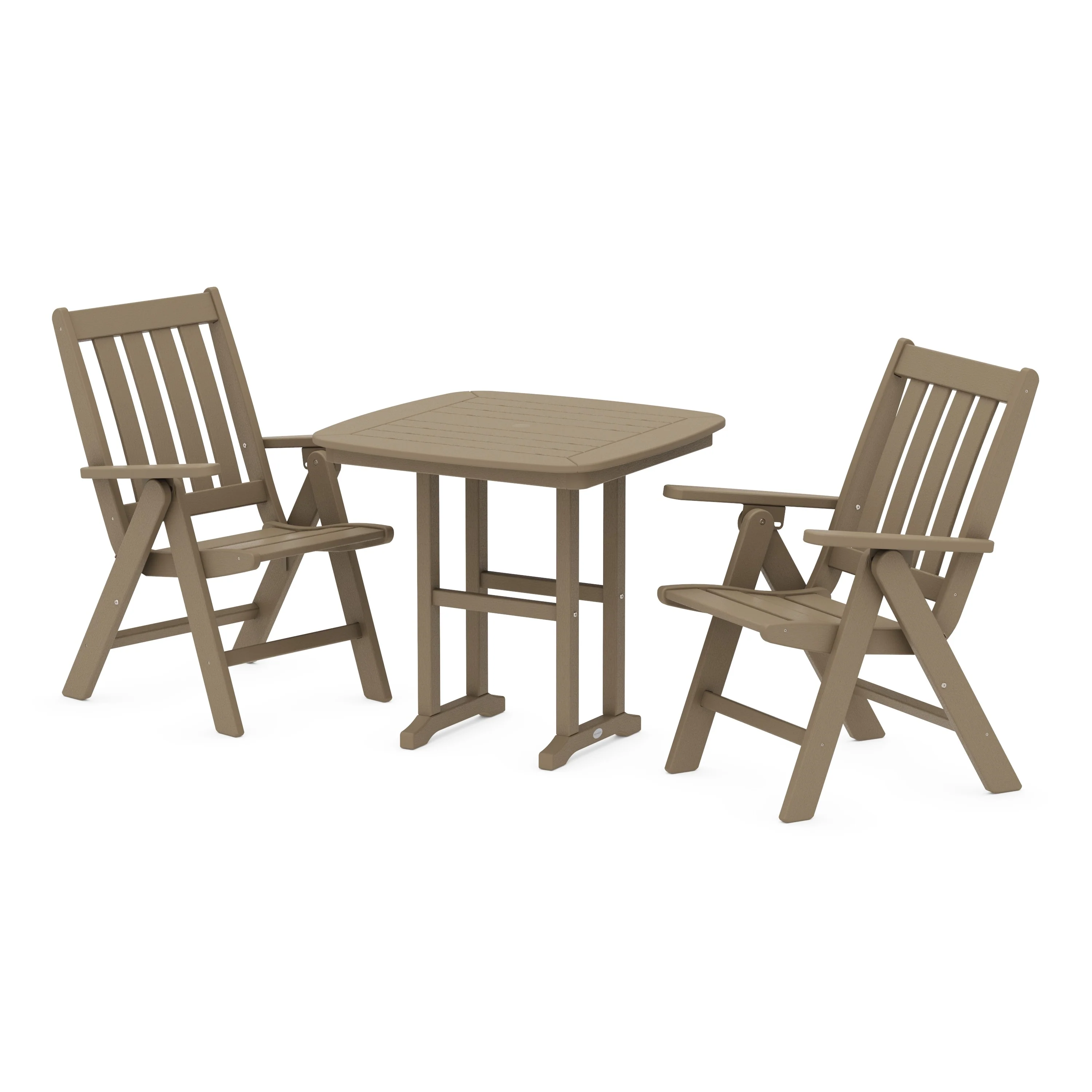 Vineyard Folding Chair 3-Piece Dining Set - Image 8