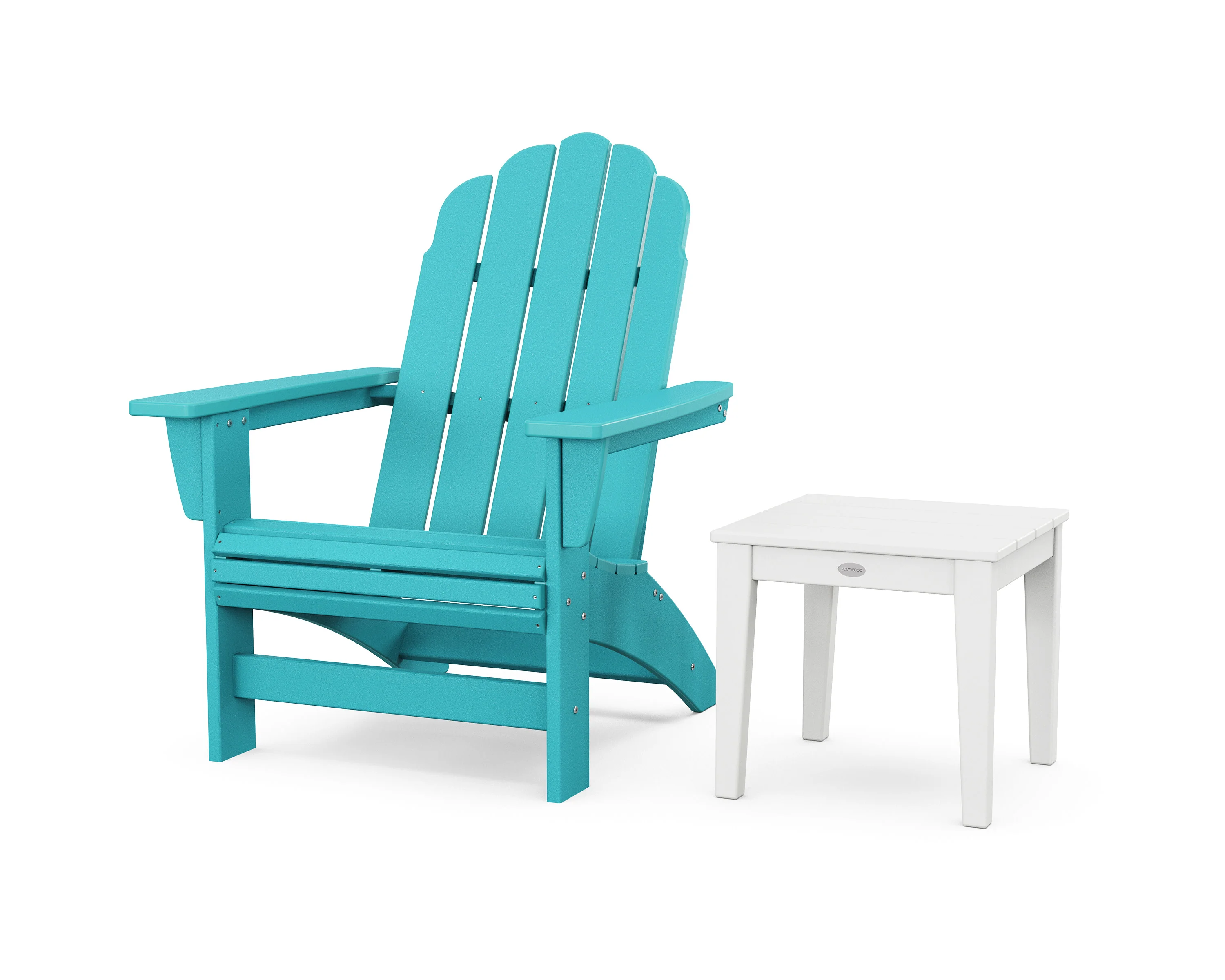 Vineyard Grand Adirondack Chair with Side Table - Image 16