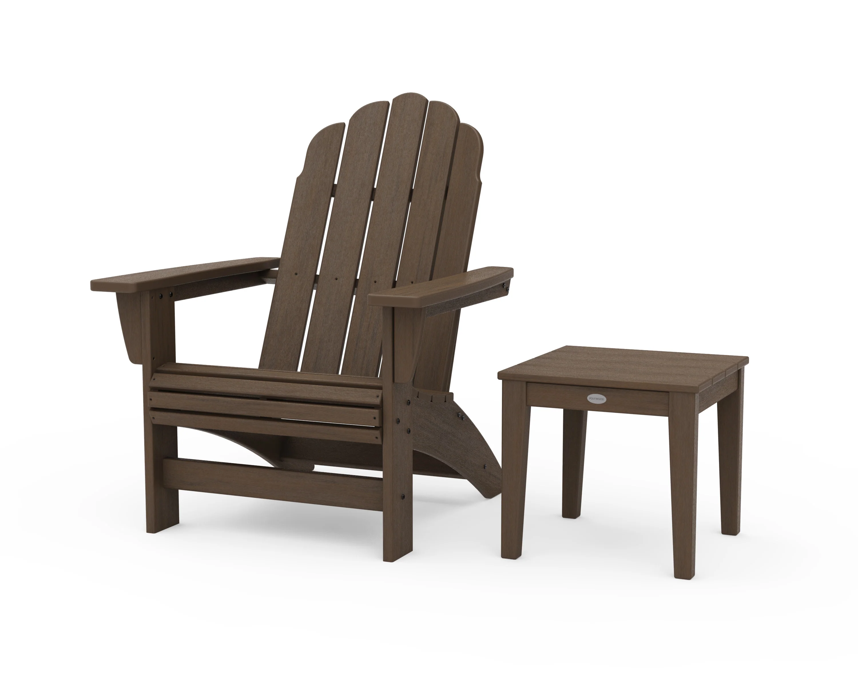 Vineyard Grand Adirondack Chair with Side Table - Image 19