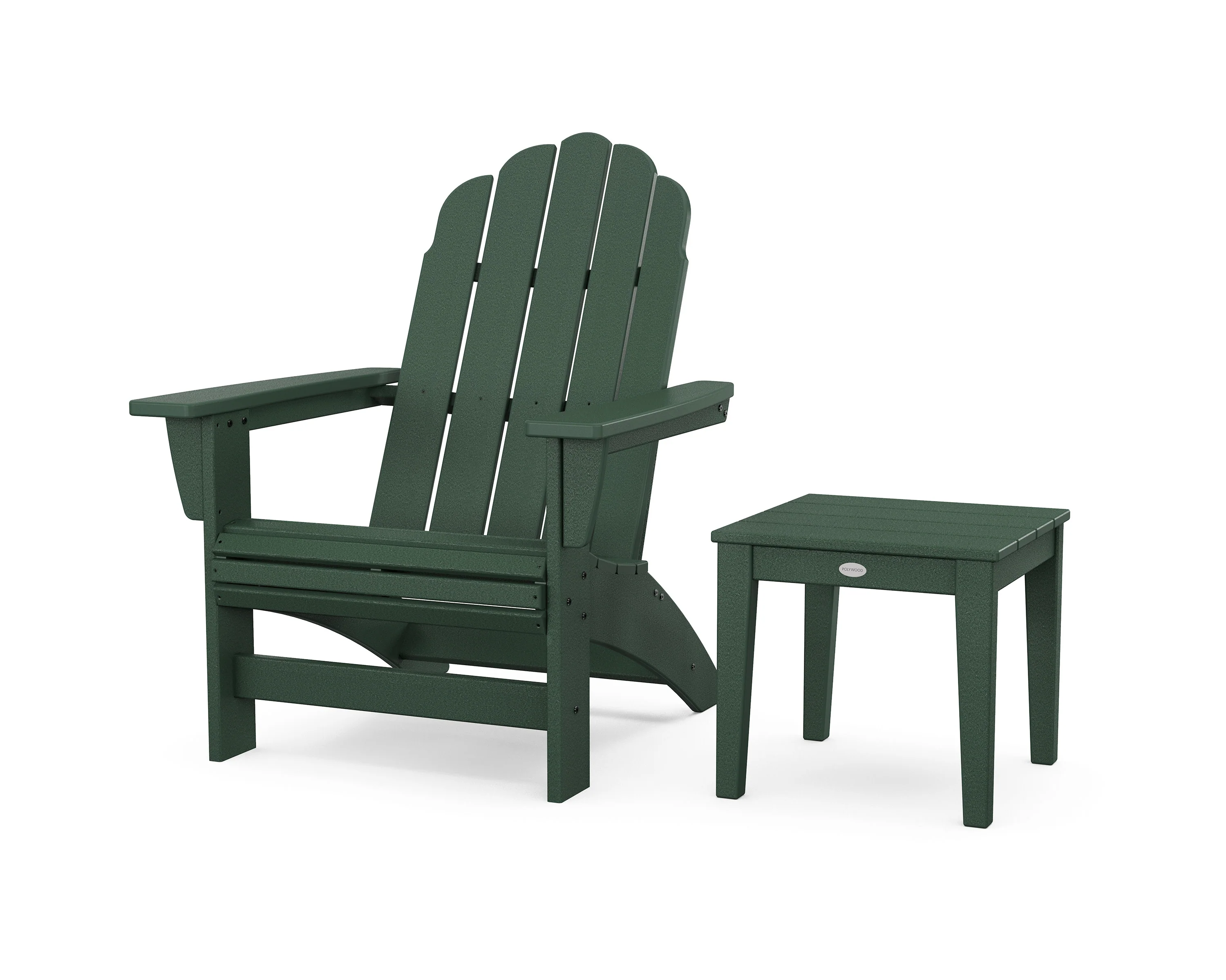 Vineyard Grand Adirondack Chair with Side Table - Image 4