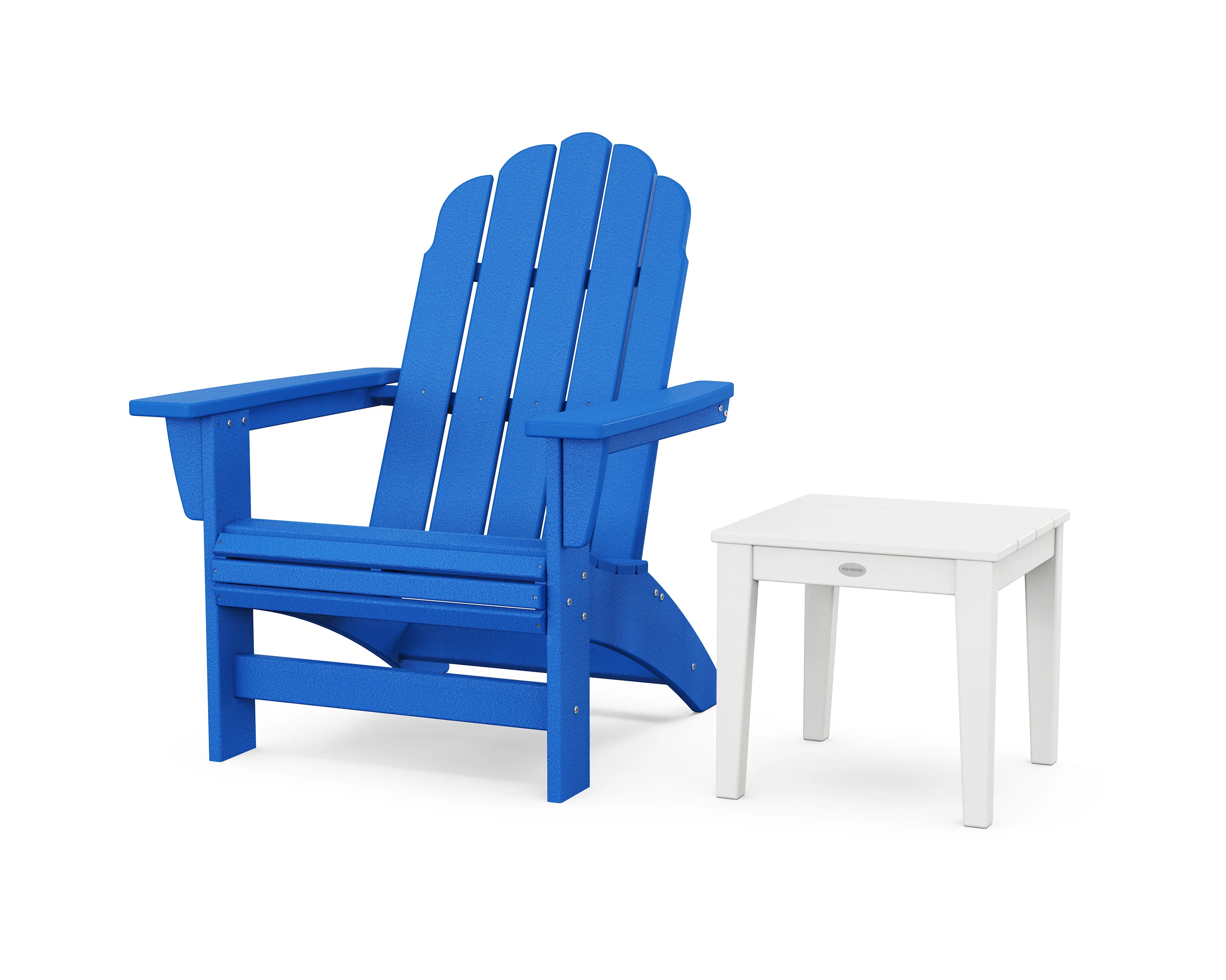 Vineyard Grand Adirondack Chair with Side Table - Image 6
