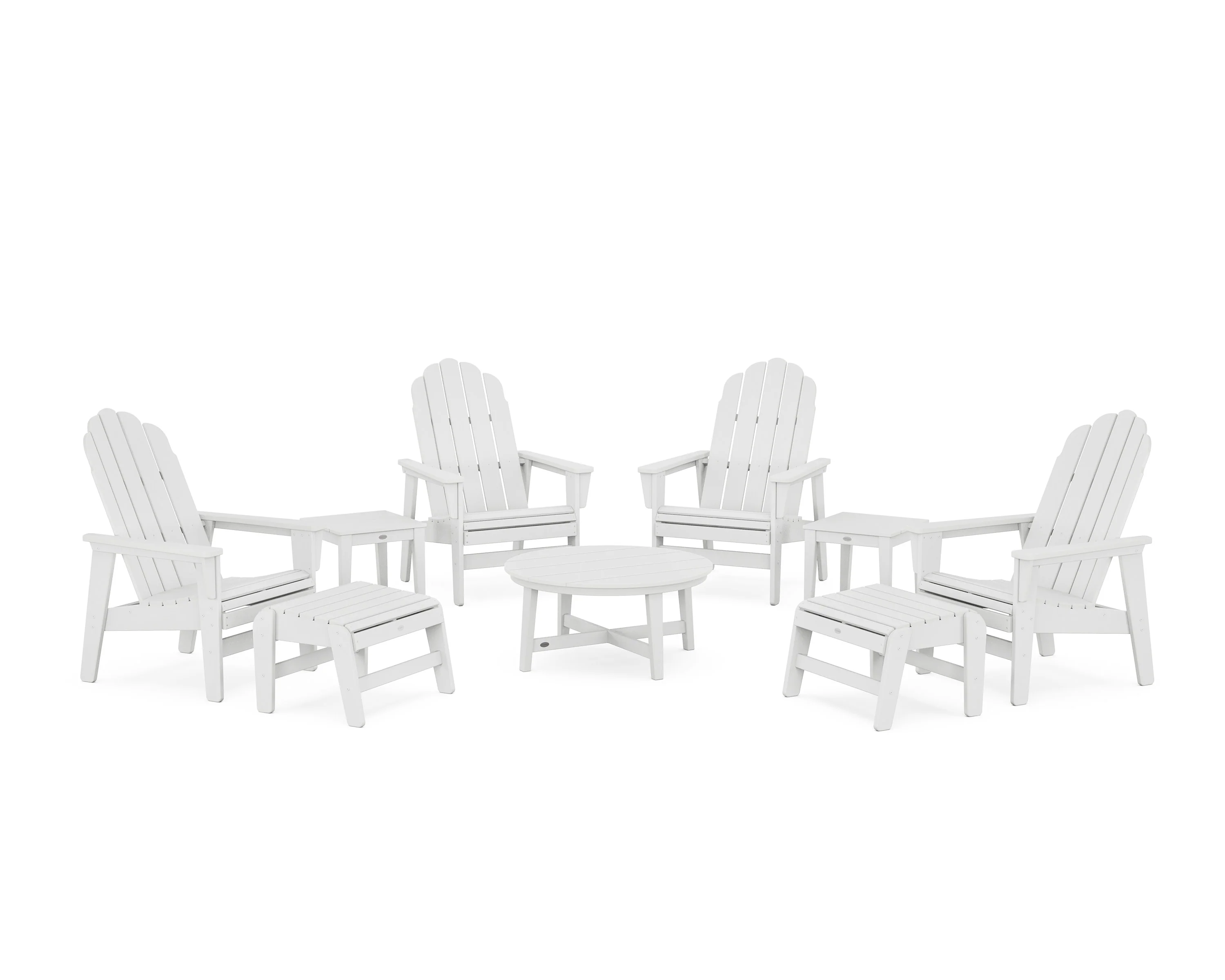 Vineyard Grand Upright Adirondack 9-Piece Conversation Set - Image 12