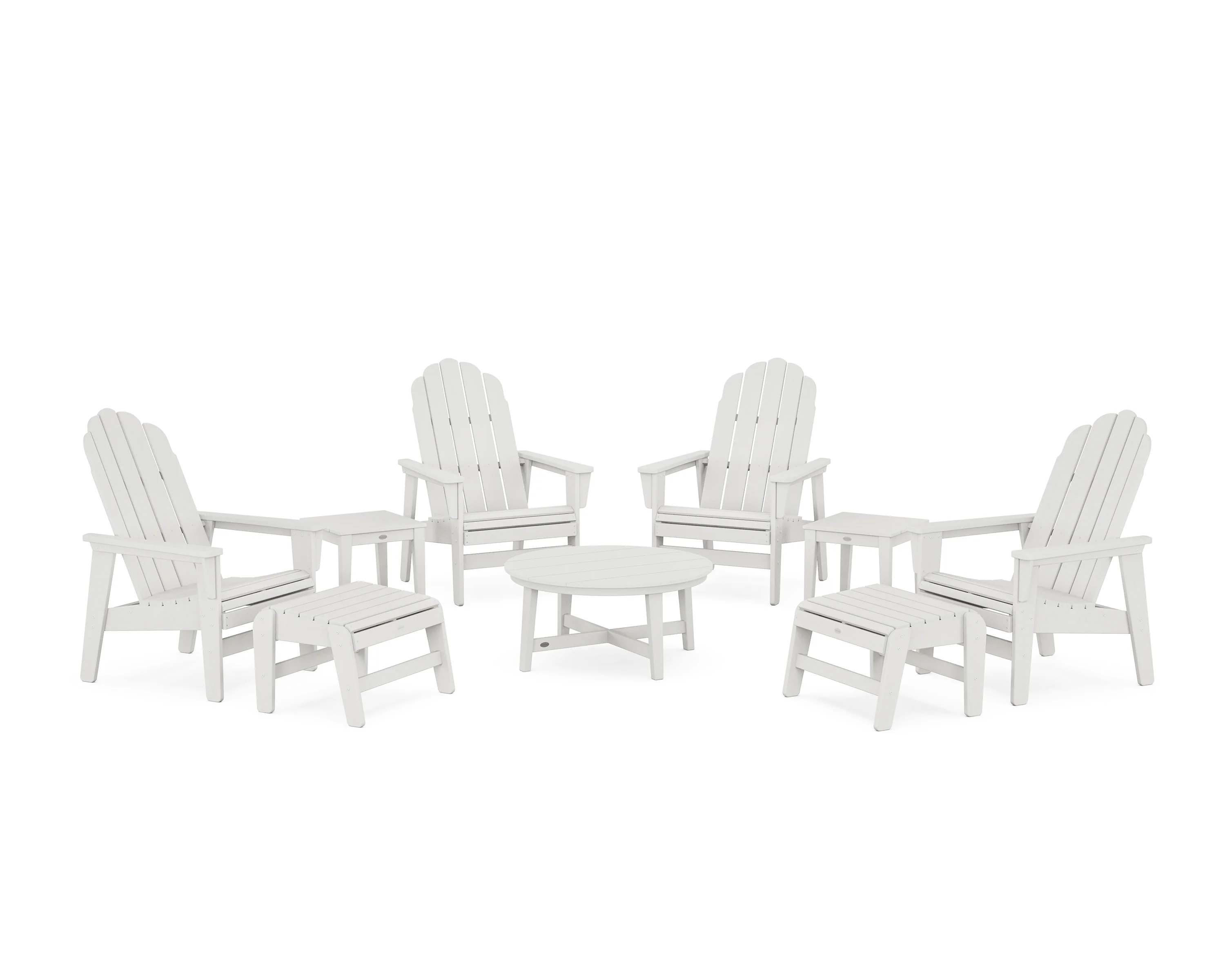 Vineyard Grand Upright Adirondack 9-Piece Conversation Set - Image 15