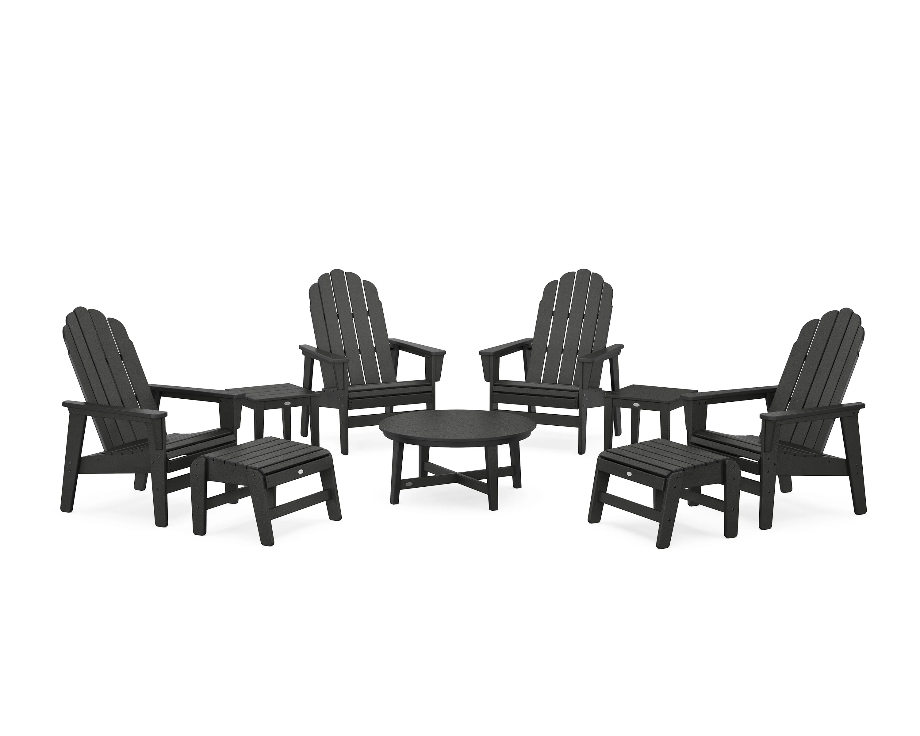 Vineyard Grand Upright Adirondack 9-Piece Conversation Set - Image 5