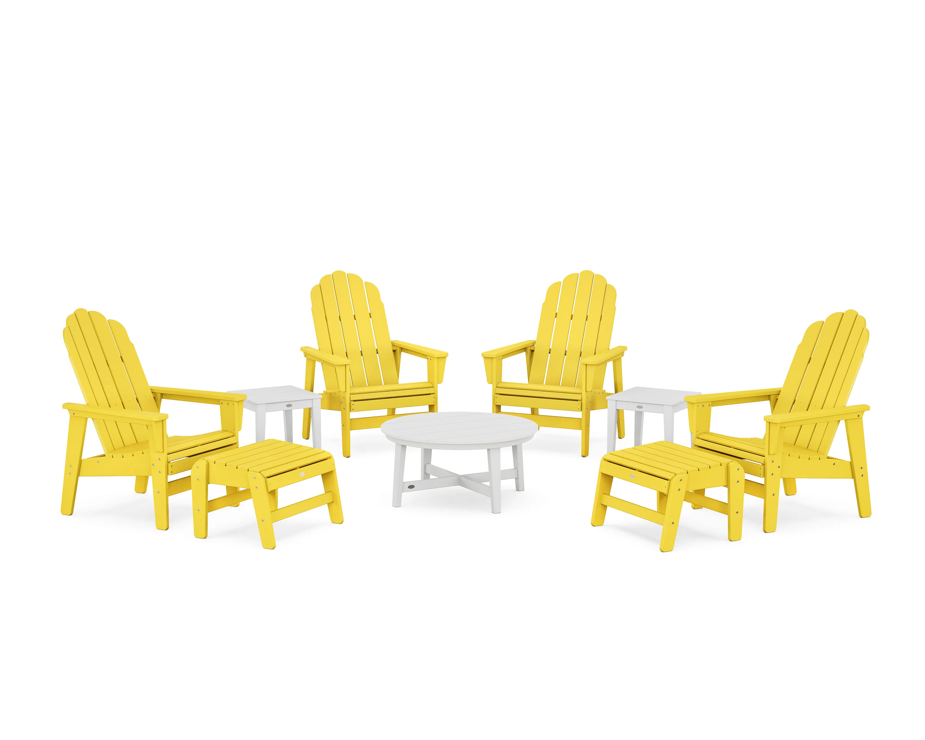 Vineyard Grand Upright Adirondack 9-Piece Conversation Set - Image 9
